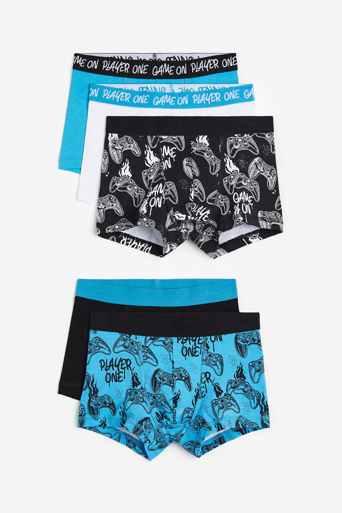 H&M 5'li Kısa Boxer Şort