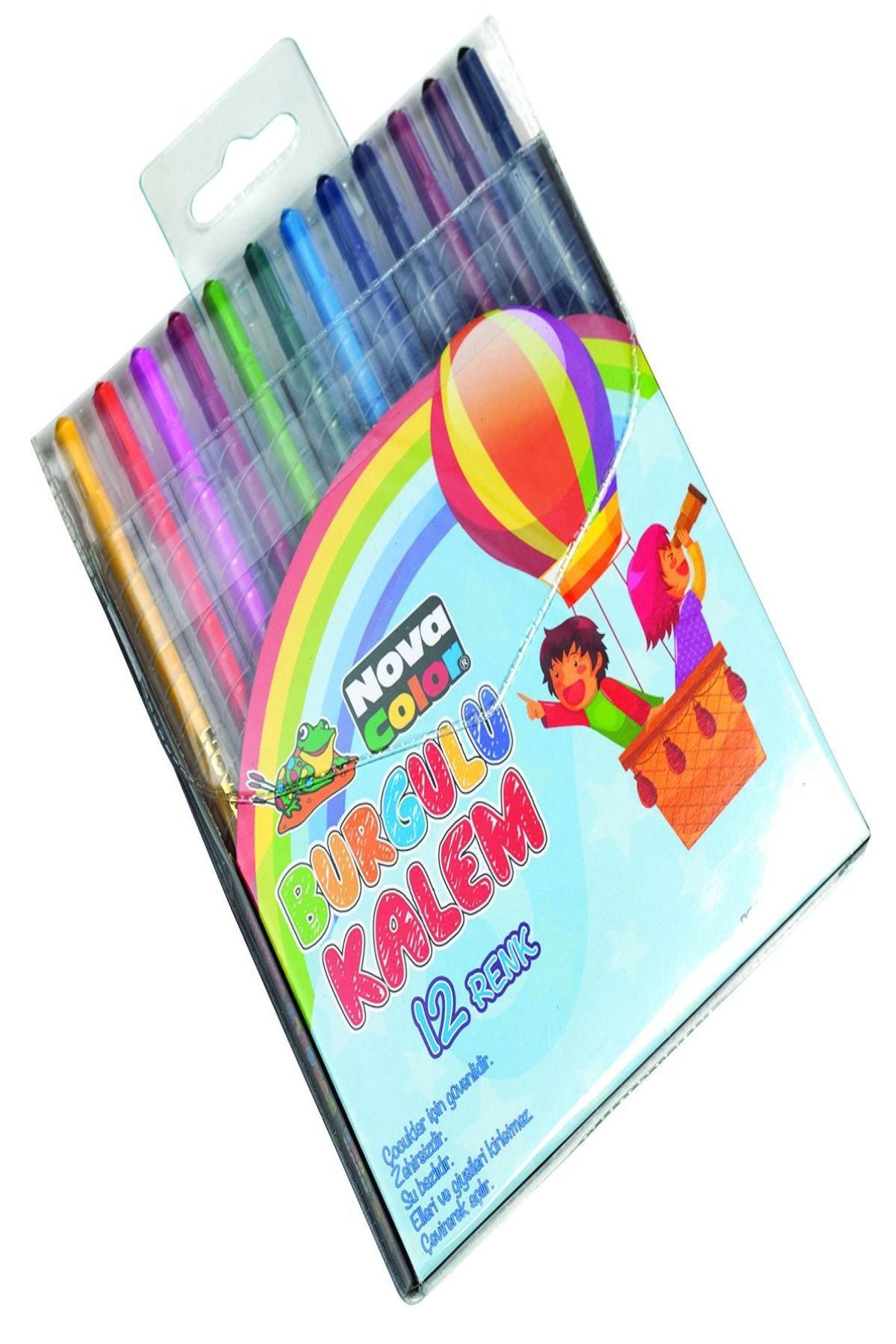Genel Markalar Nova Color Nc 2122 Burgulu Kalem 12Li