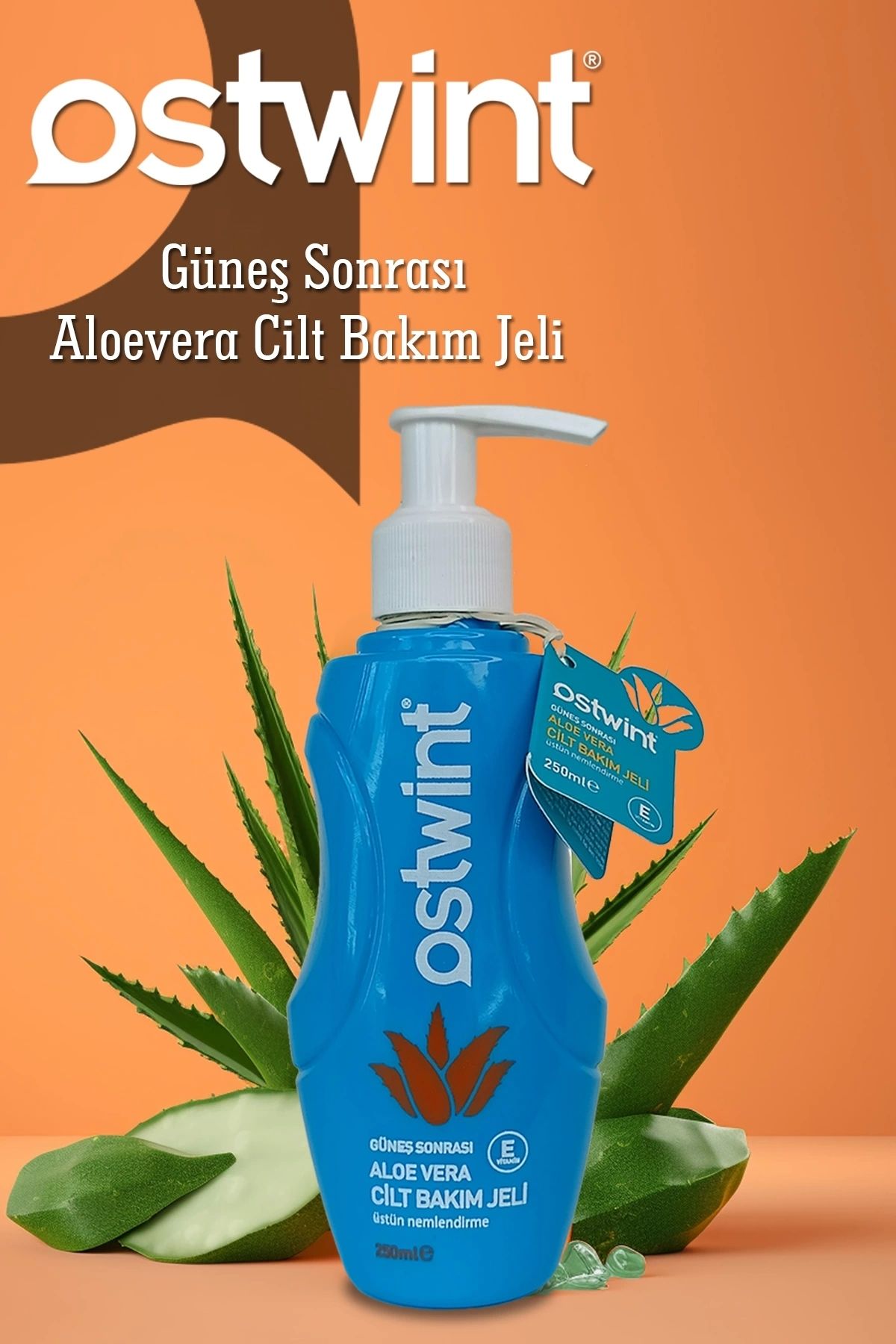 Ostwint Güneş Sonrası Alovera Gel 200ml Yeni Seri