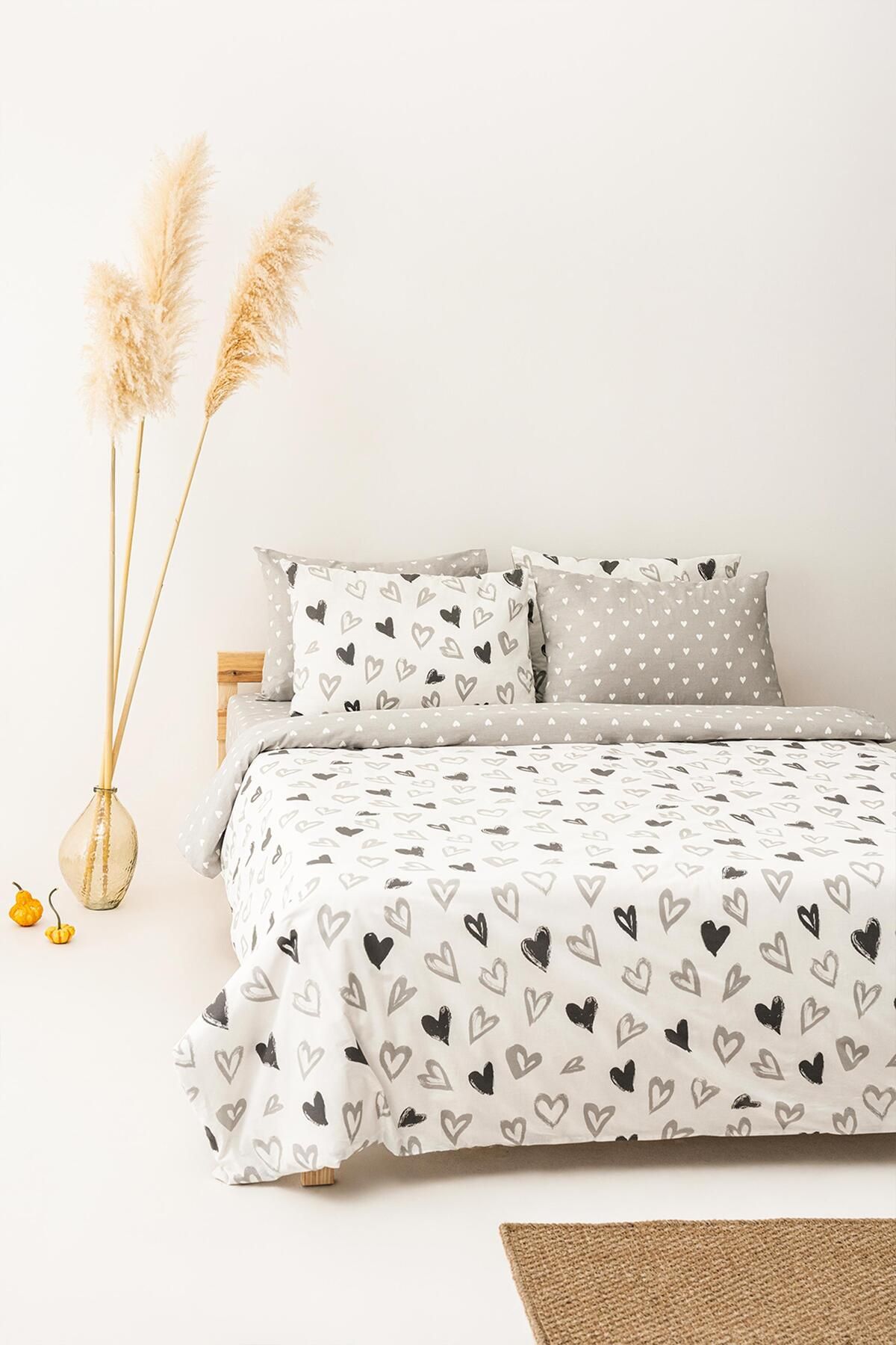 Soley | Mix & Match | Lover | %100 Pamuk Tek Kişilik Nevresim Seti