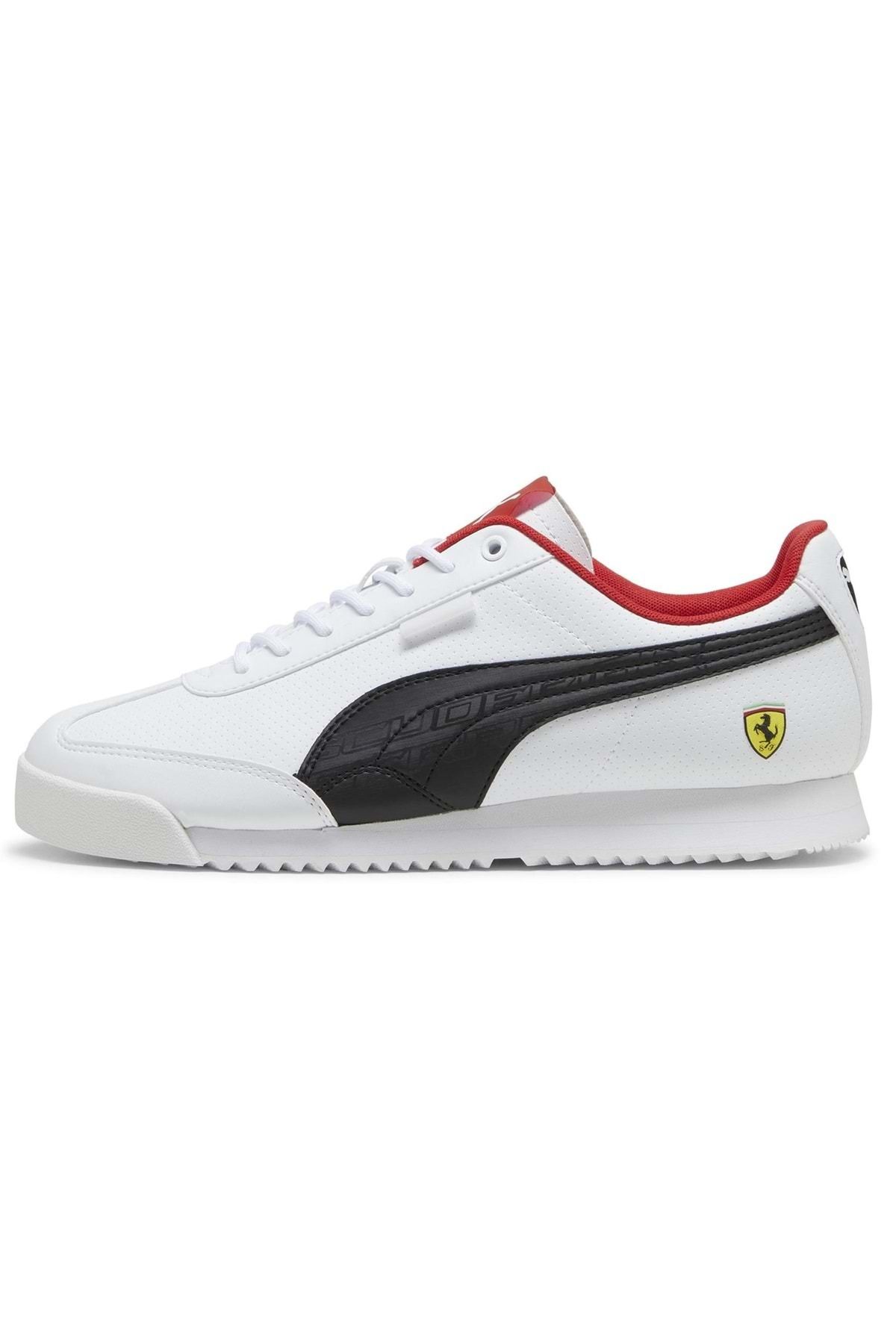 Puma Ferrari Roma Via 308378 Erkek Spor Ayakkabı Beyaz