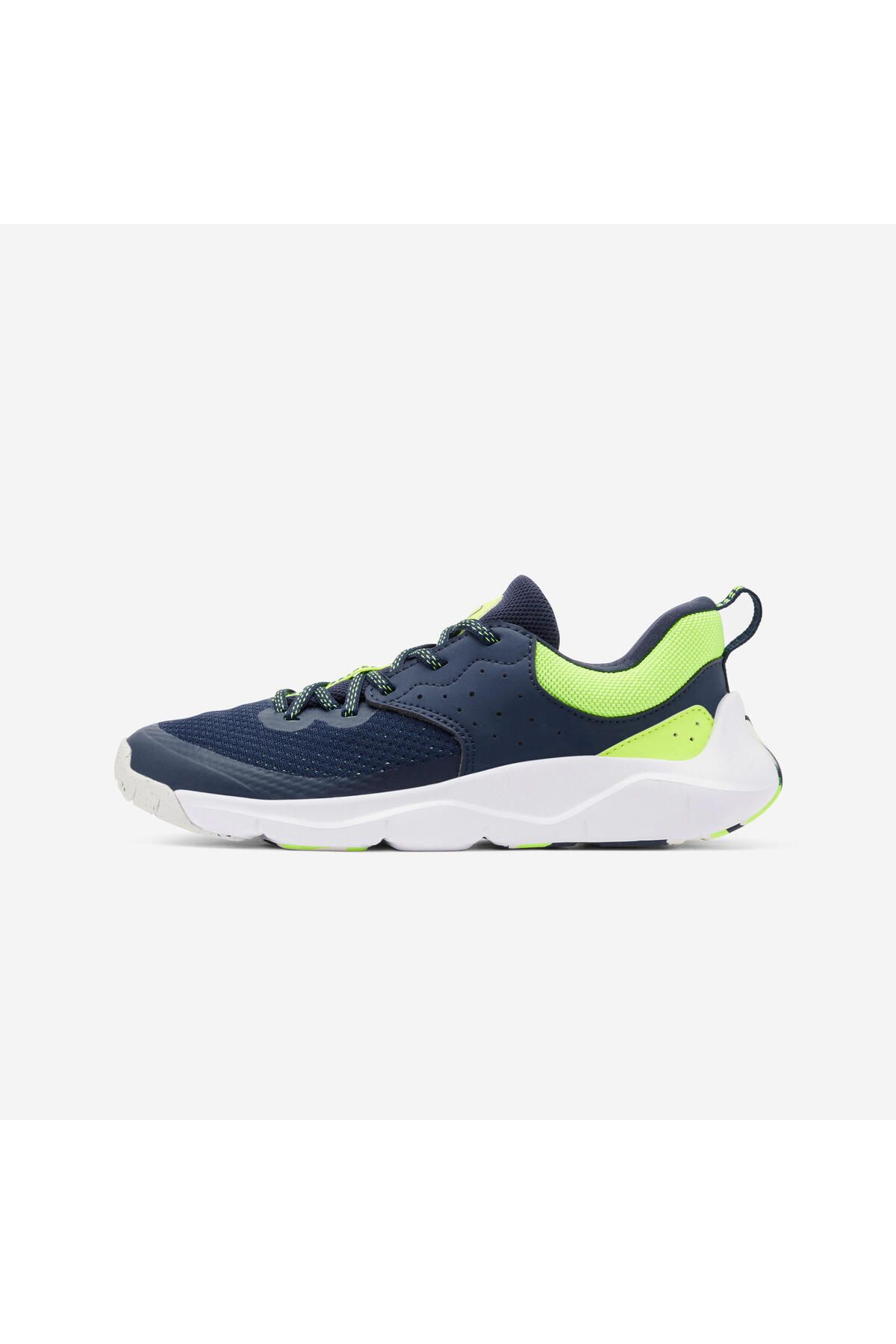 Decathlon Çocuk Bağcıklı Spor Ayakkabı - Mavi/sarı - Playful Fast
