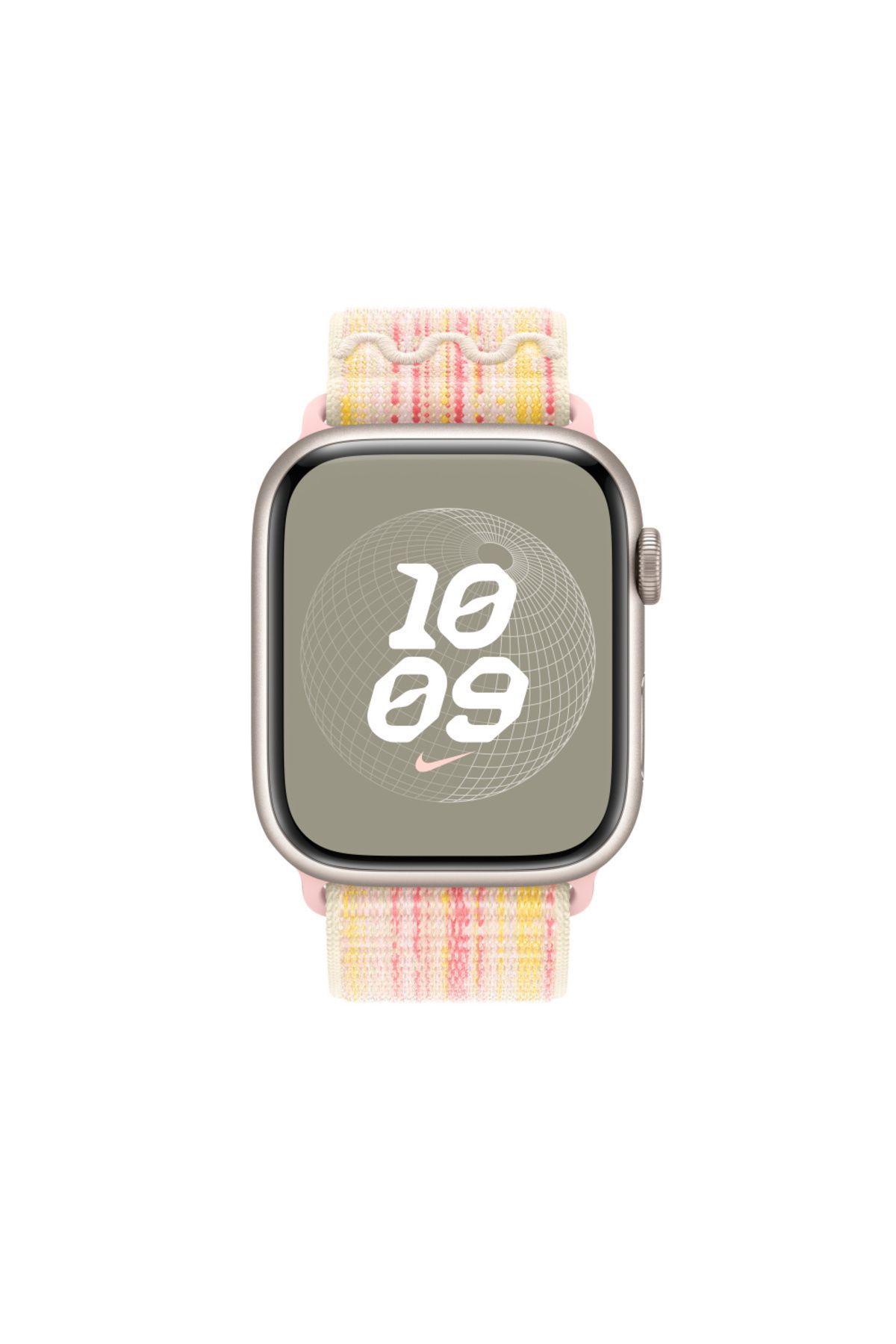 Fibaks Apple Watch 41/40/38 Mm Series 10/9/8/7/6/5/4/3/se Kordon Kayış Strap Spor Loop Renkli Hasır Kumaş