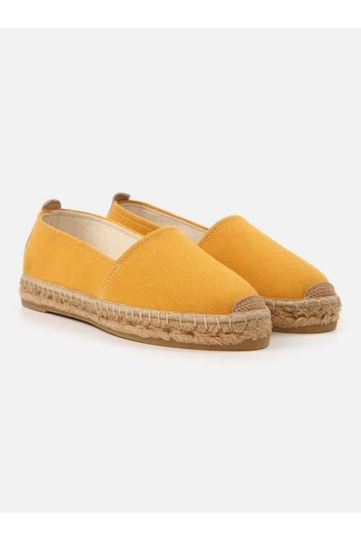 Su Espadril Aileen Sarı Kadın Düz Espadril