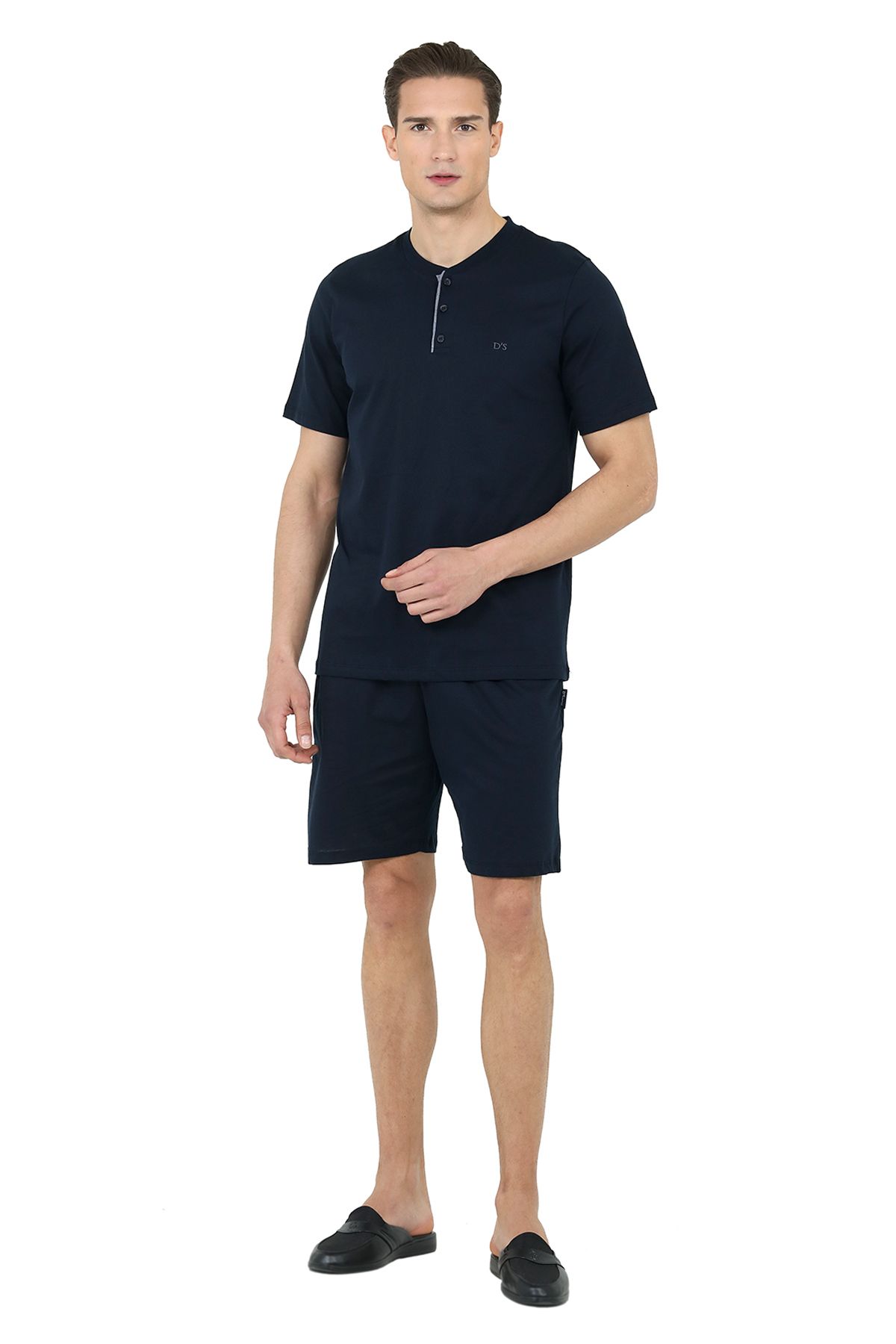 Damat Ds Loungewear Şort Takımı Lacivert