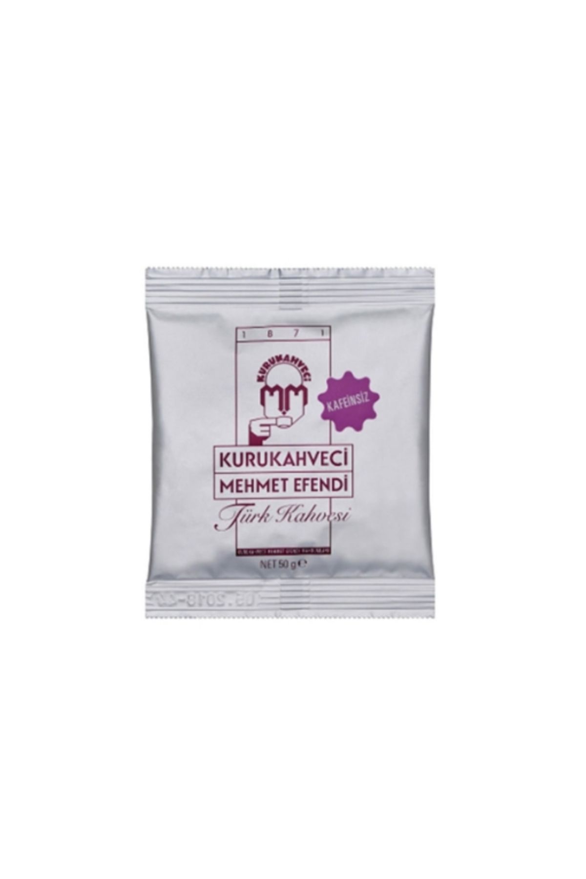 Mehmet Efendi K. Mehmet Efe. Türk Kahvesi Kafeinsiz 50 Gr. (4'LÜ)