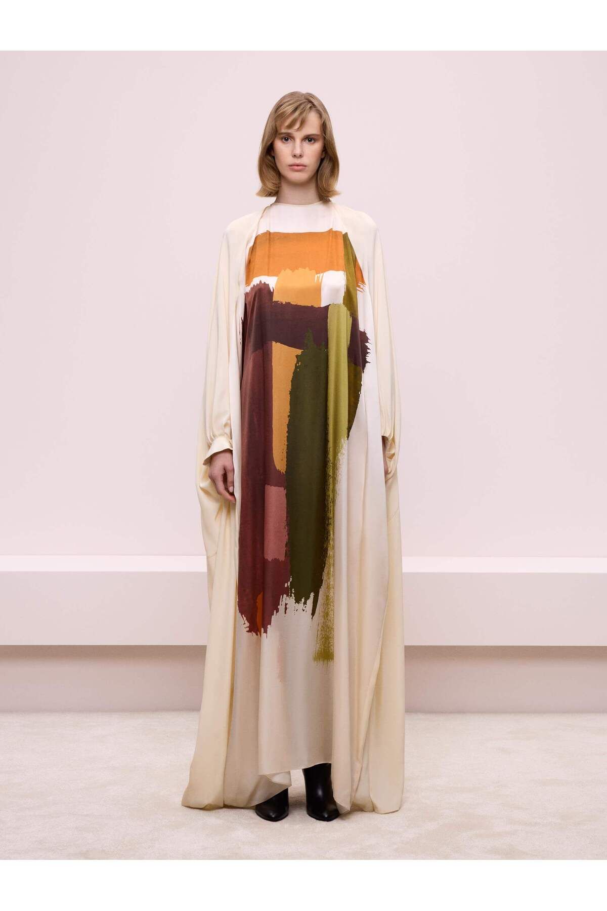 BAQA Baskılı Oversize Elbise