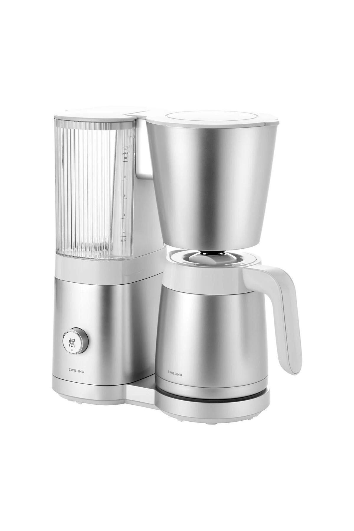 Zwilling Enfinigy Drip Filtre Kahve Makinesi, 1,25lt Gümüş Beyazı - 531060000