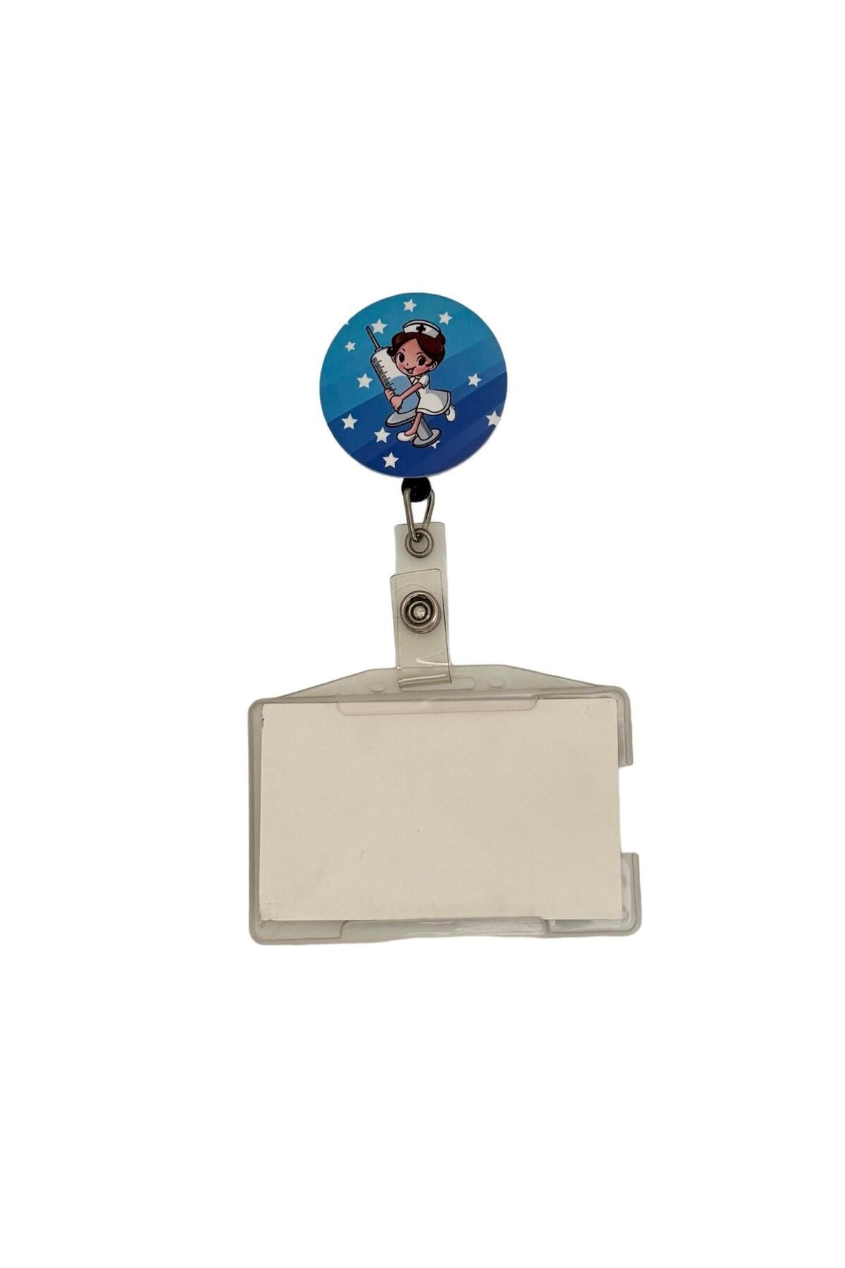 Sağlıkçı Shopping Hemşire Temalı Metal Yoyo Kartlık Yoyo Yaka Kartlığı