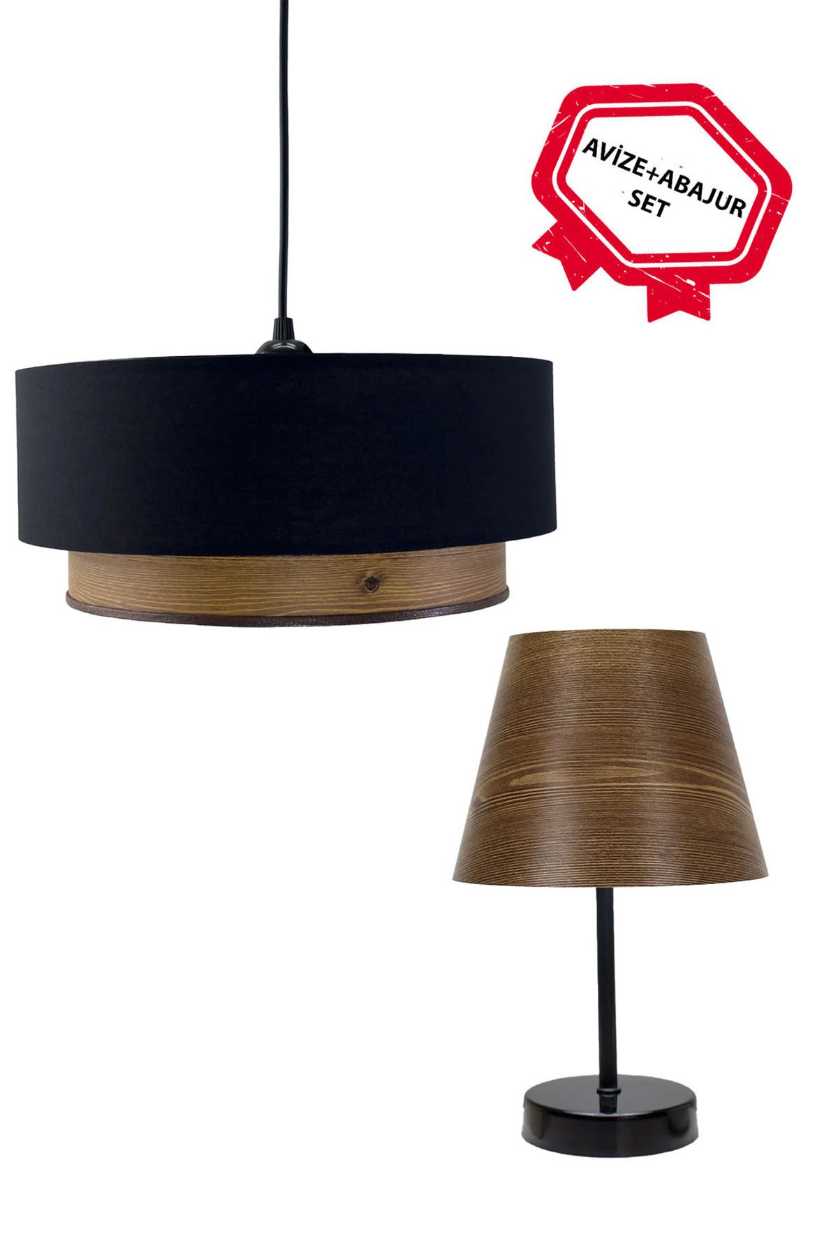 BBY HOME & DESIGN AVİZE,ABAJUR,SARKIT,MODERN,ESMALTE MODEL SET