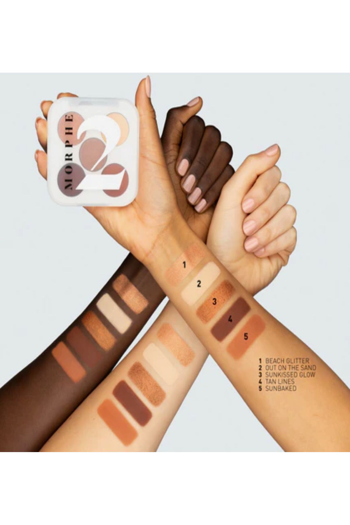 Morphe Morphe2 Ready in 5 EYESHADOW PALETTE Göz Farı