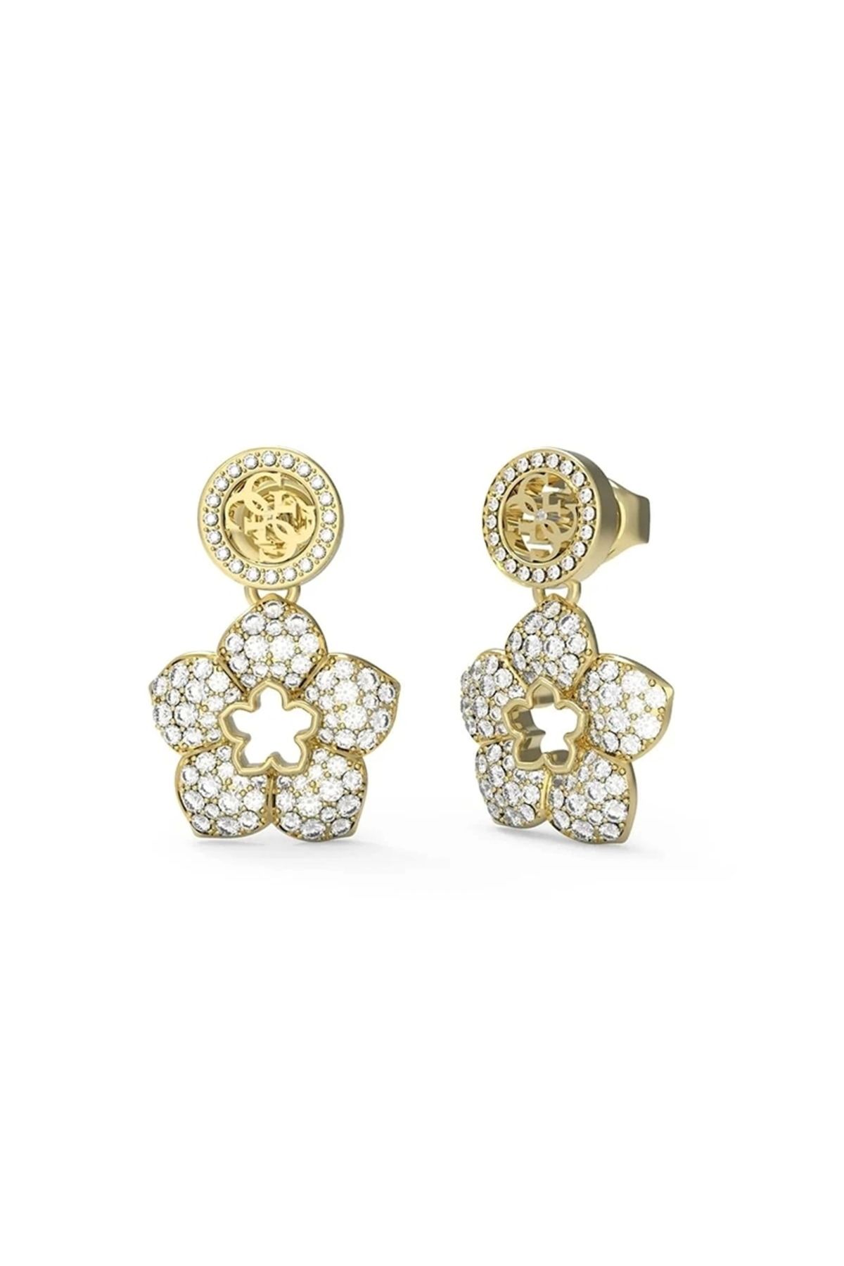 Guess Kadın Gümüş Renkli Küpe - Jgujube04471jwygtu