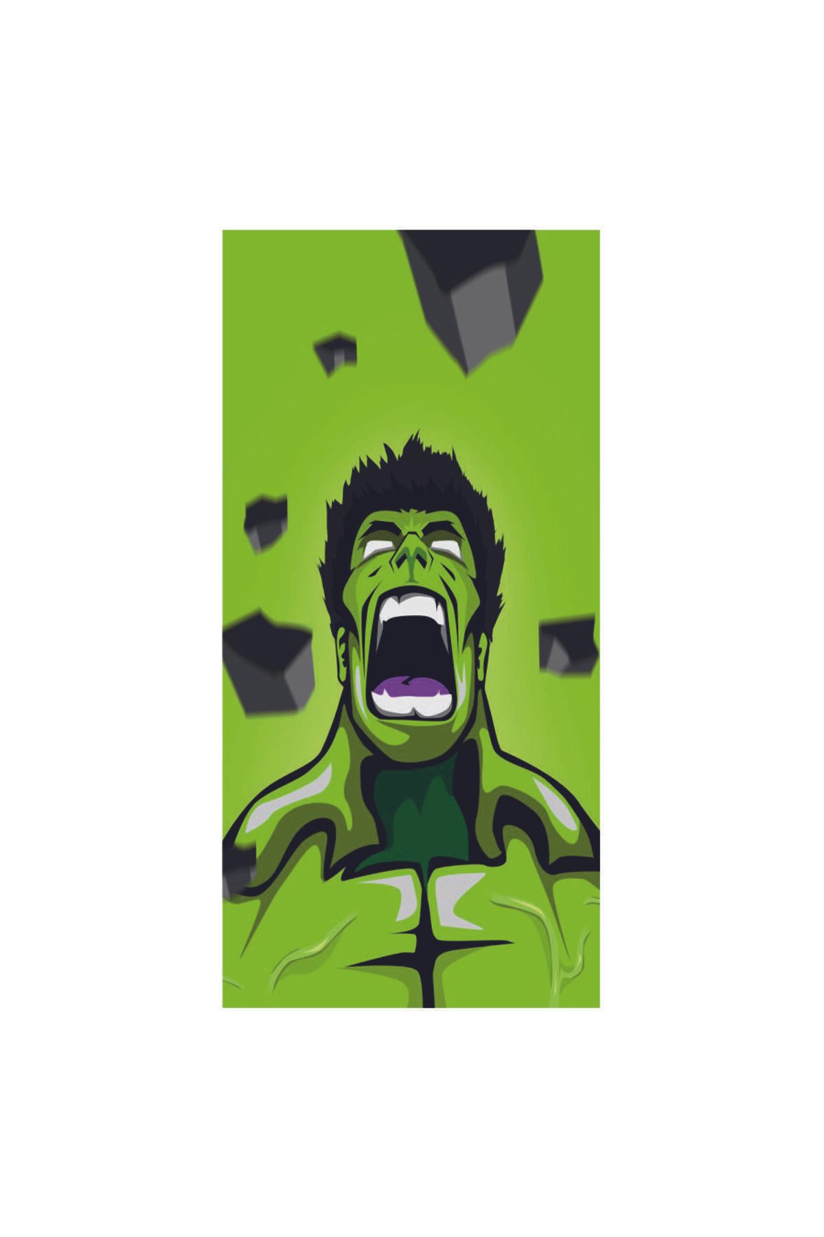 HMNL Araba Kapı Direk Kaplama Folyosu Hulk Sağ ve Sol 2adet
