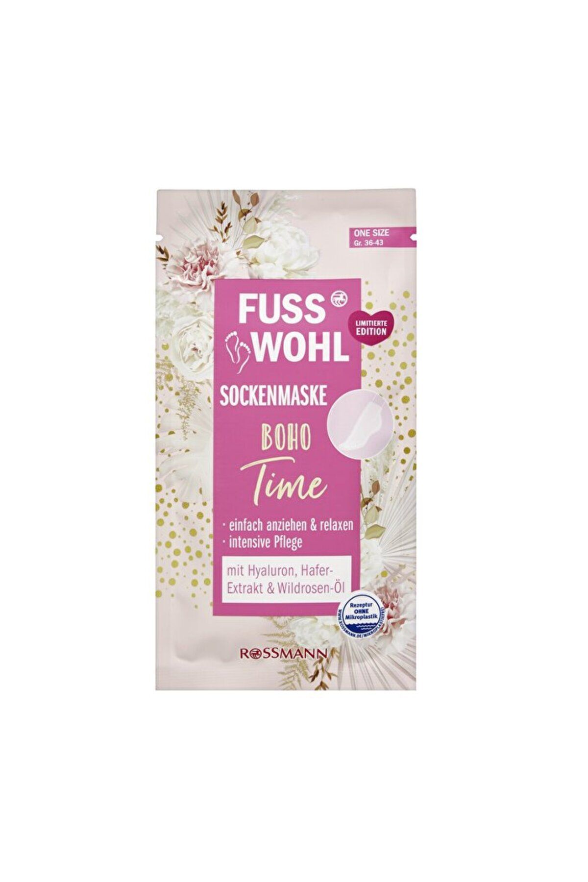 Fusswohl - Ayak Maskesi Çorap - Boho Time - 1 Çift