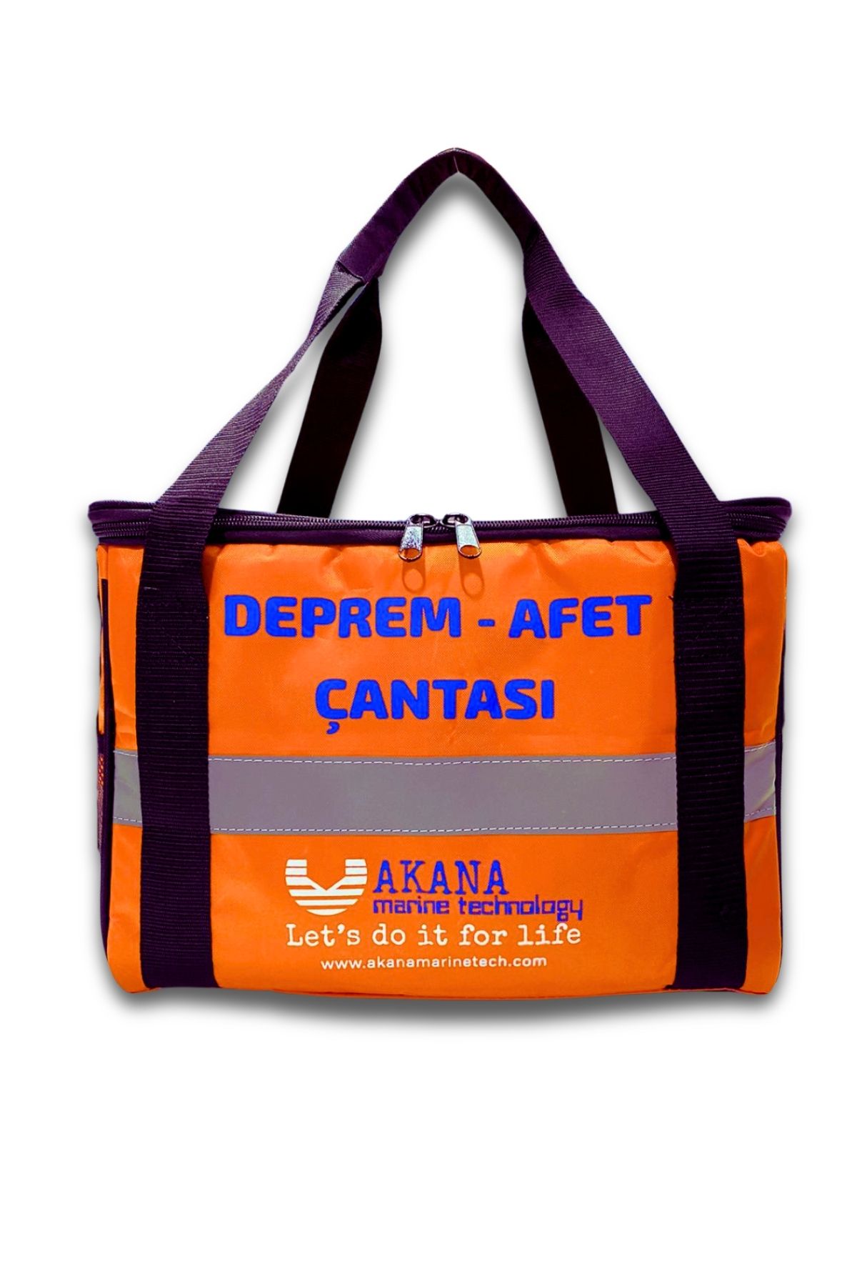 AKANA Deprem-Afet Çantası Tek Özel Gıda Ve Su Içeren 5 Kişilik Set