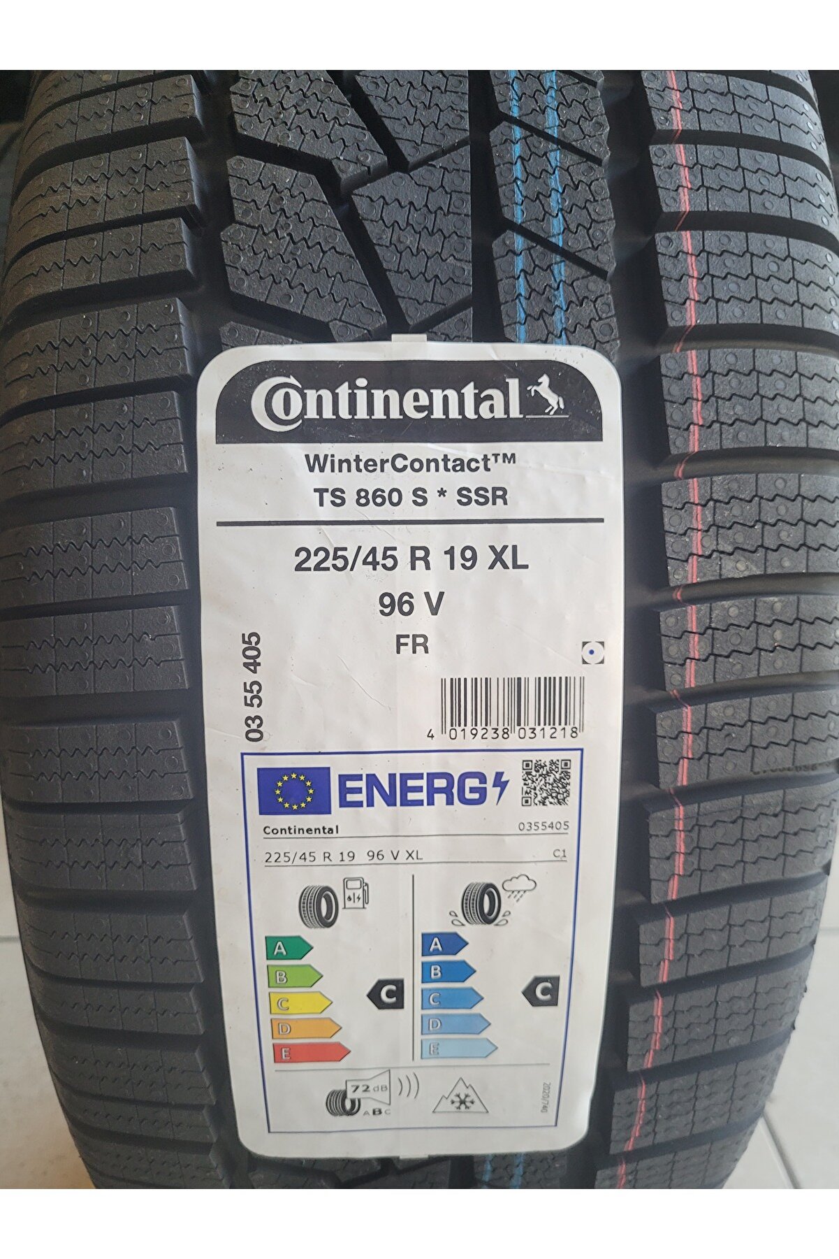225/45R19 TS860 S *SSR 96V XL Set Olarak BMW (RUN FLAT ÖZELLİKLİ) 2024 Üretim *