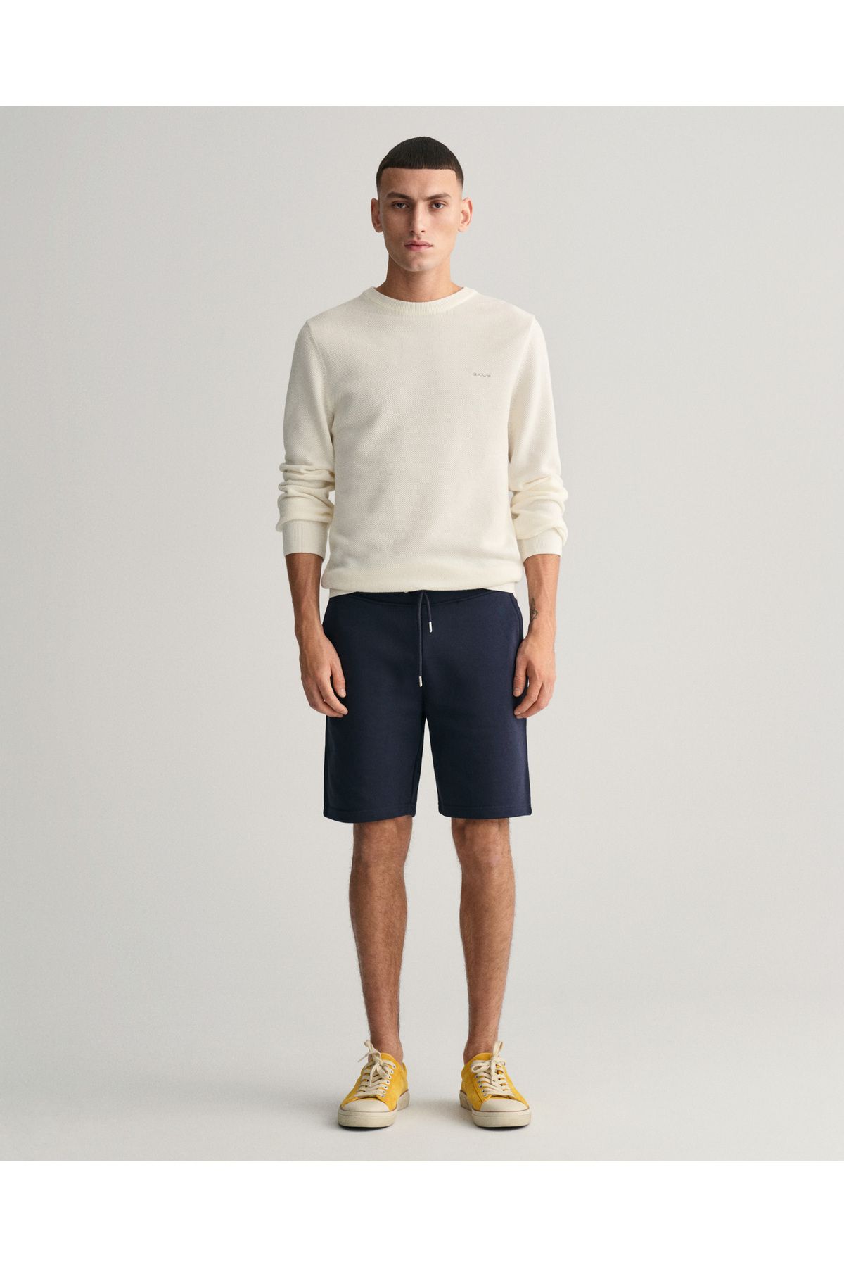 Gant Erkek Lacivert Regular Fit Şort