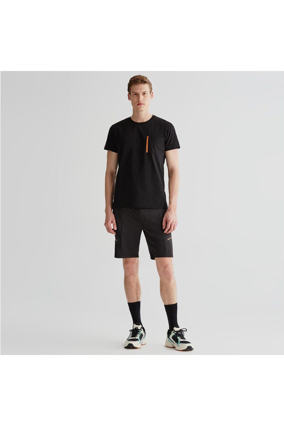 Gant Erkek Siyah Regular Fit Şort