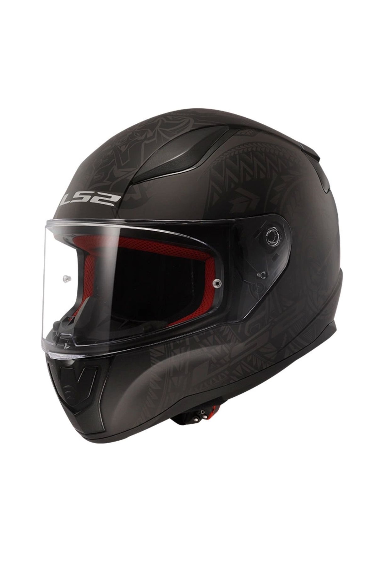 LS2 Rapıd Takaroa Mat Siyah Kask