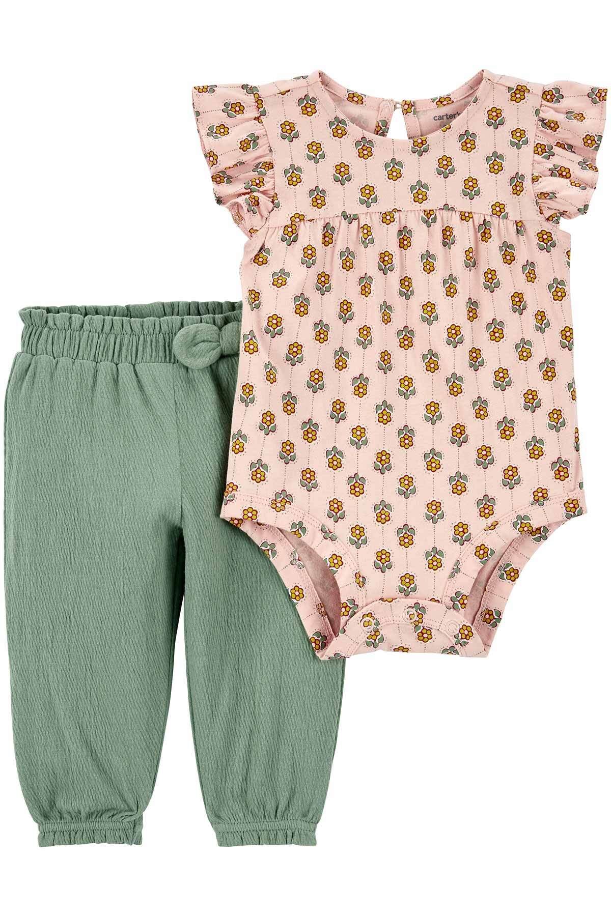 Carter's Kız Bebek 2'li Alt Üst Set