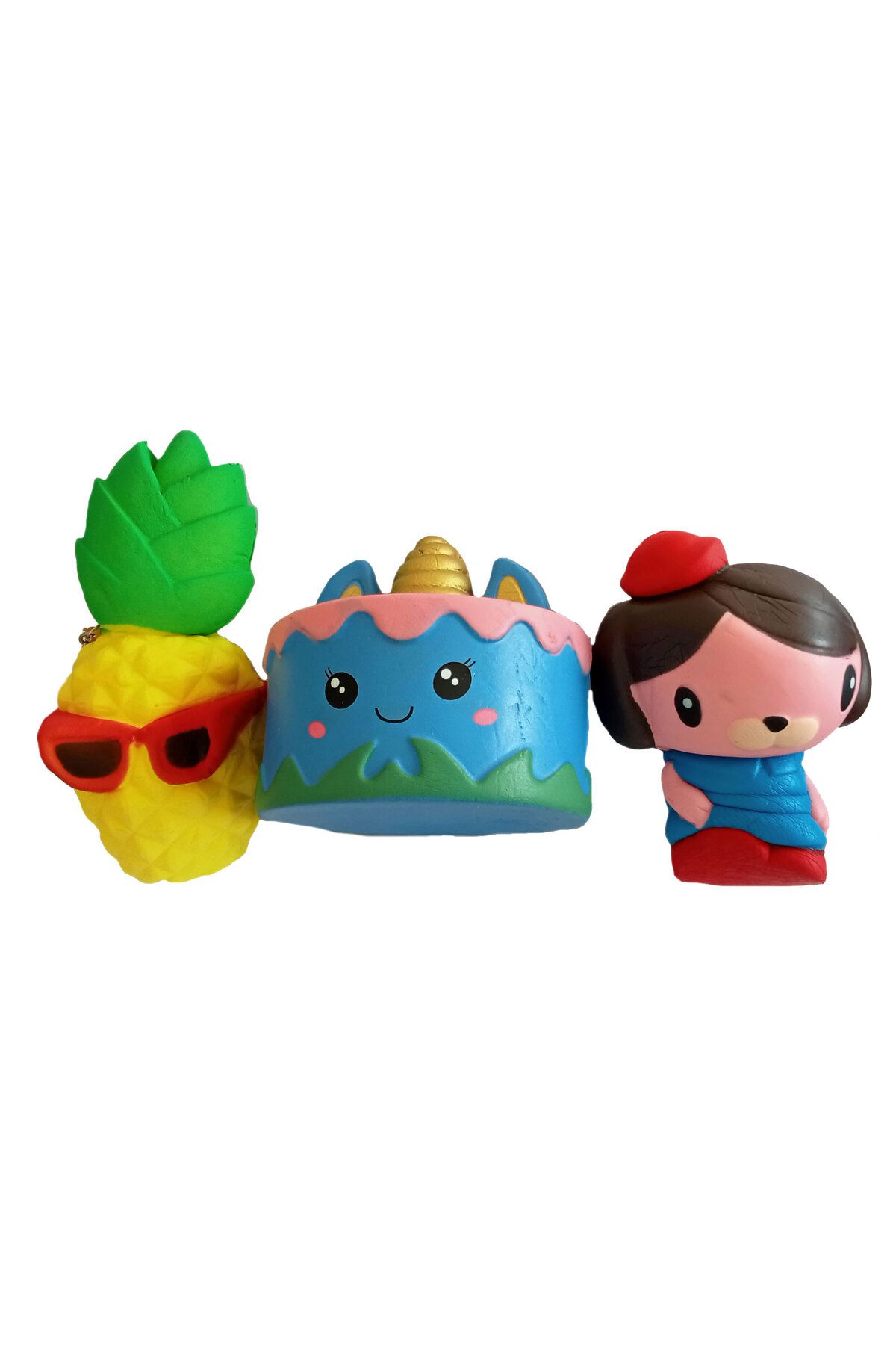 CT-TOYS (3 Adet ) Büyük Boy Squishy Dev Sukuşi