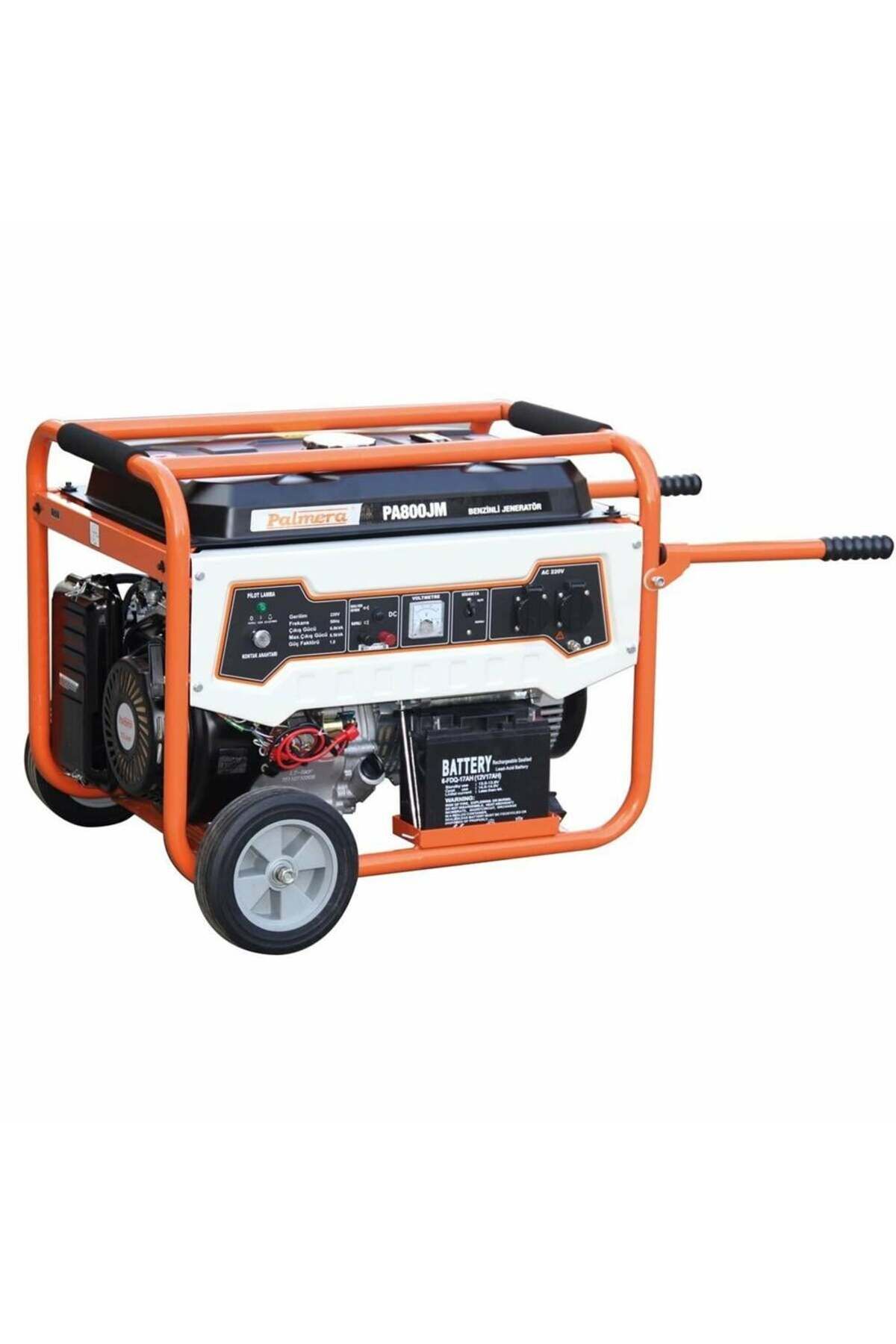 Palmera Pa800jm5 Eur5 Benzinli Jeneratör Net 8.12 Kw Marşlı Bakır Sargılıdır.
