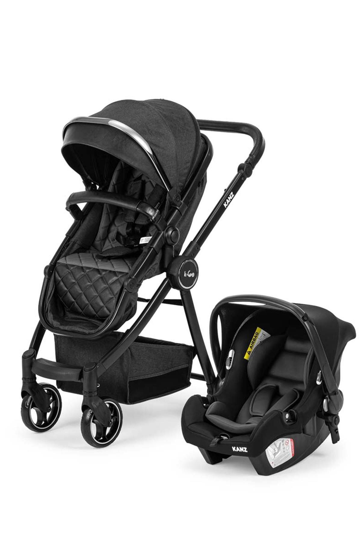 Kanz K-go Travel Sistem Bebek Arabası Antrasit