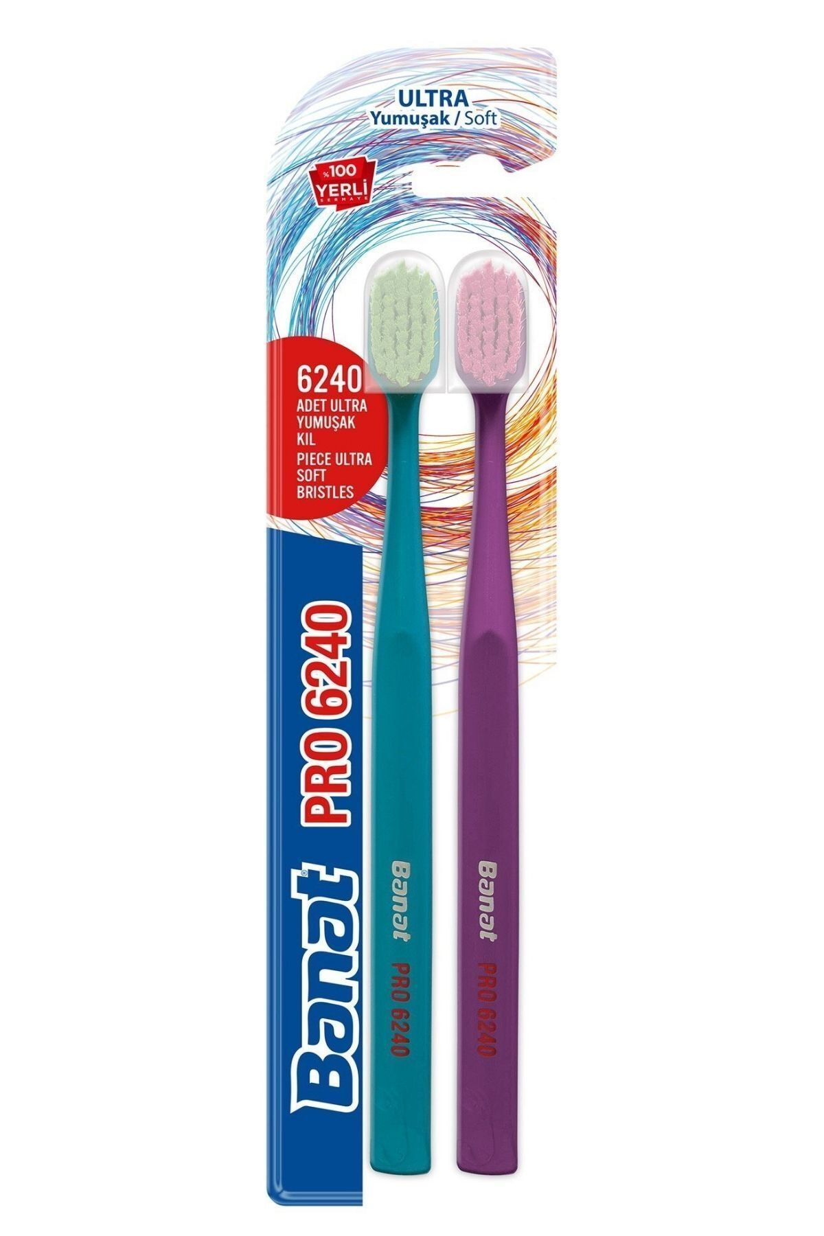 Banat Pro 6240 Ultra Yumuşak Diş Fırçası X 2 Adet