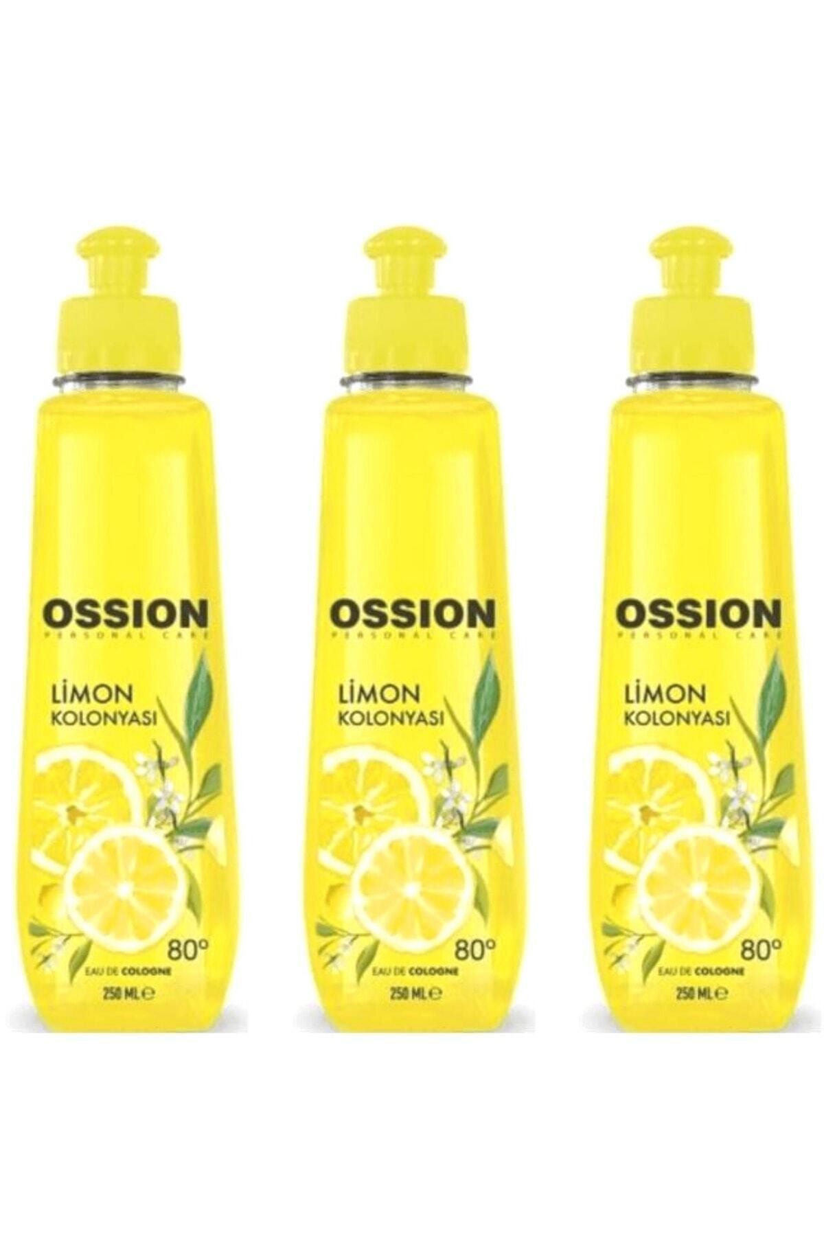Morfose Ossion Limon Kolonyası 80c 250 ml X 3 Adet