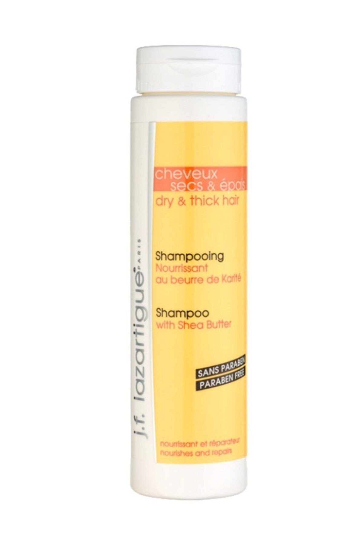 J.F Lazartigue Shea Butter Shampoo Kuru ve Kalın Telli Saçlar İçin Besleyici Şampuan 200 ml 3372290012030