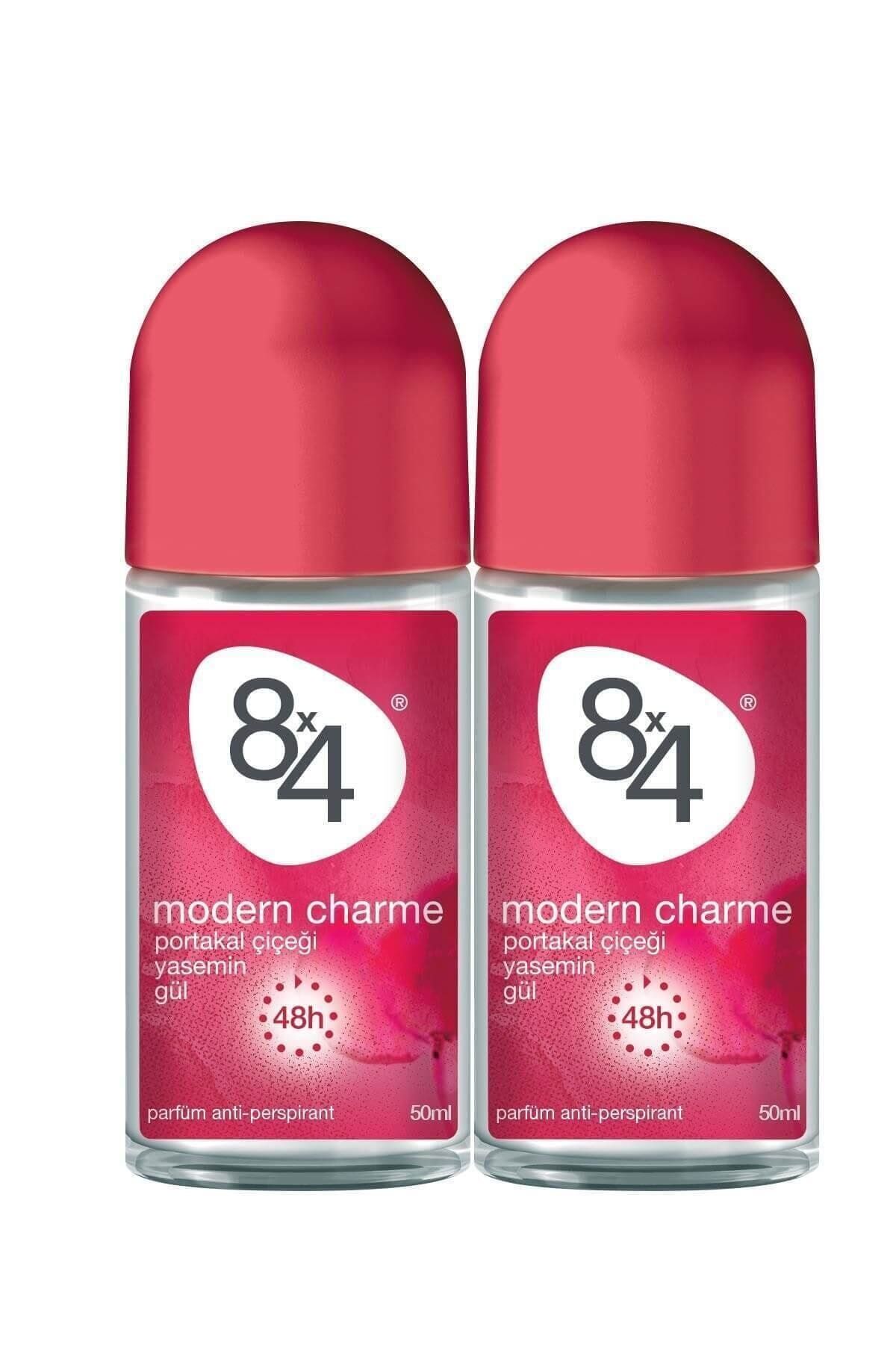8x4 Modern Charme Kadın Roll-On 50 ml 2 Adet