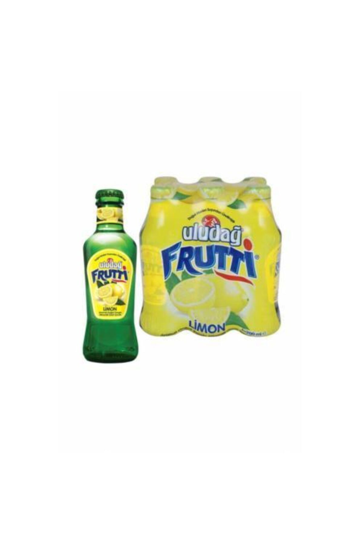 Uludağ Limon Aromalı Soda 250 Ml X 24 Adet (1 Koli)