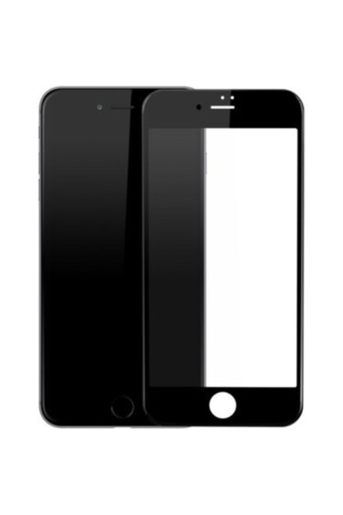Go Aksesuar Apple Iphone 6s Plus Siyah Full Premium 5d Cam Koruma