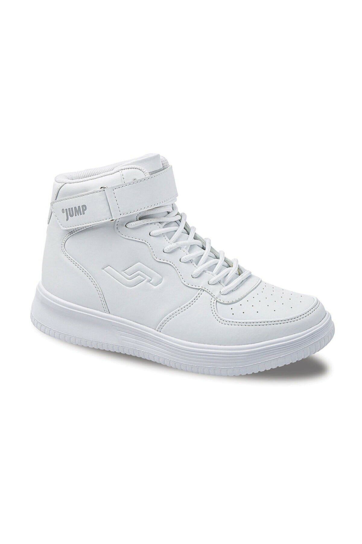 Jump Jordan Bilekli Beyaz Unisex Sport Casual Ayakkabı