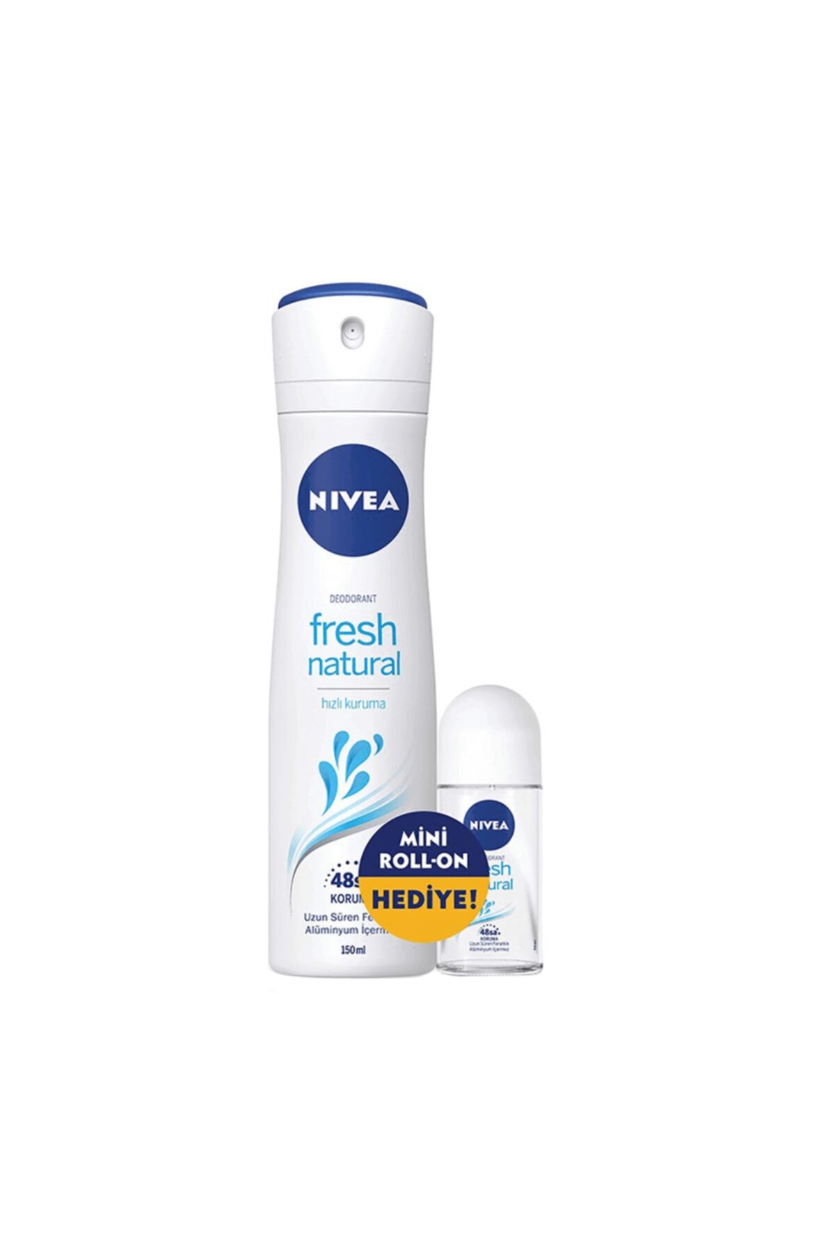 NIVEA Fresh Kadın Deodorant 150 Ml Ve Roll-on 25 ml Seti