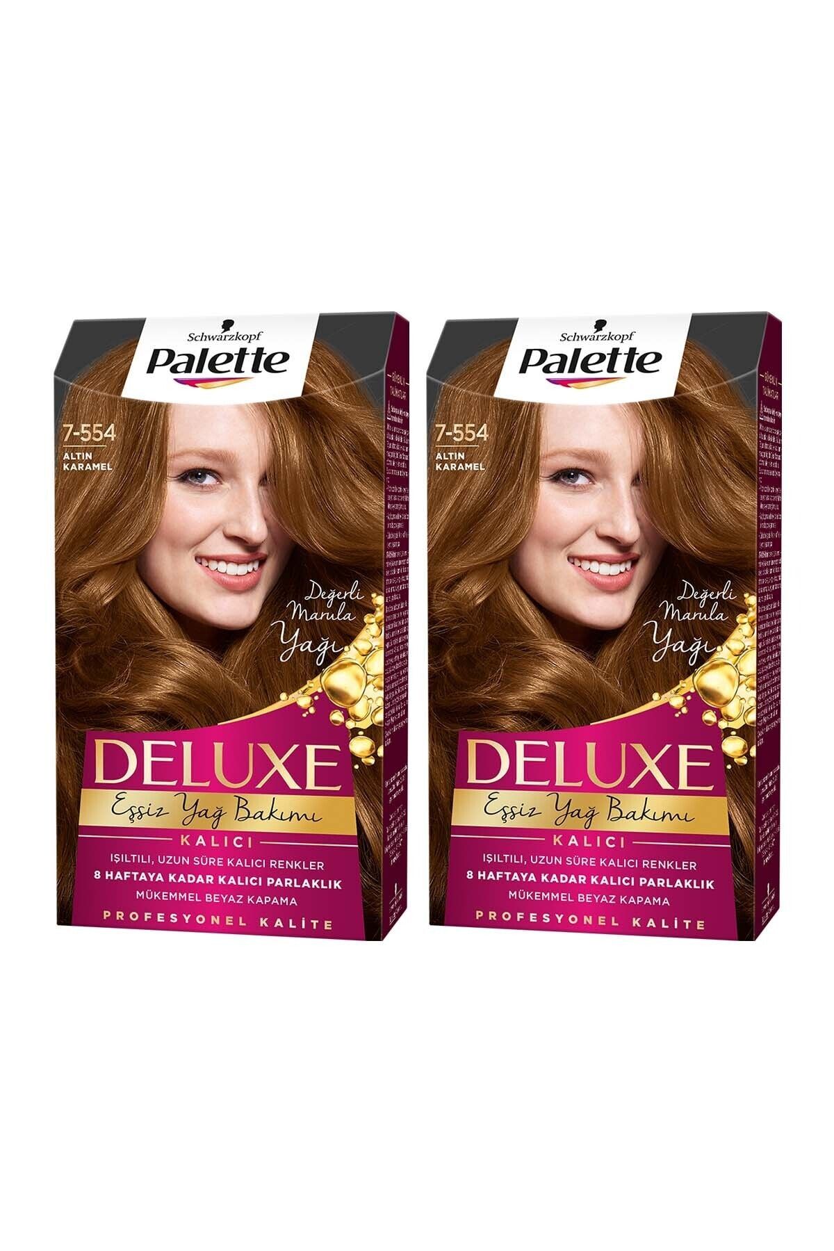 Palette Deluxe 7-554 Altın Karamel X 2 Adet