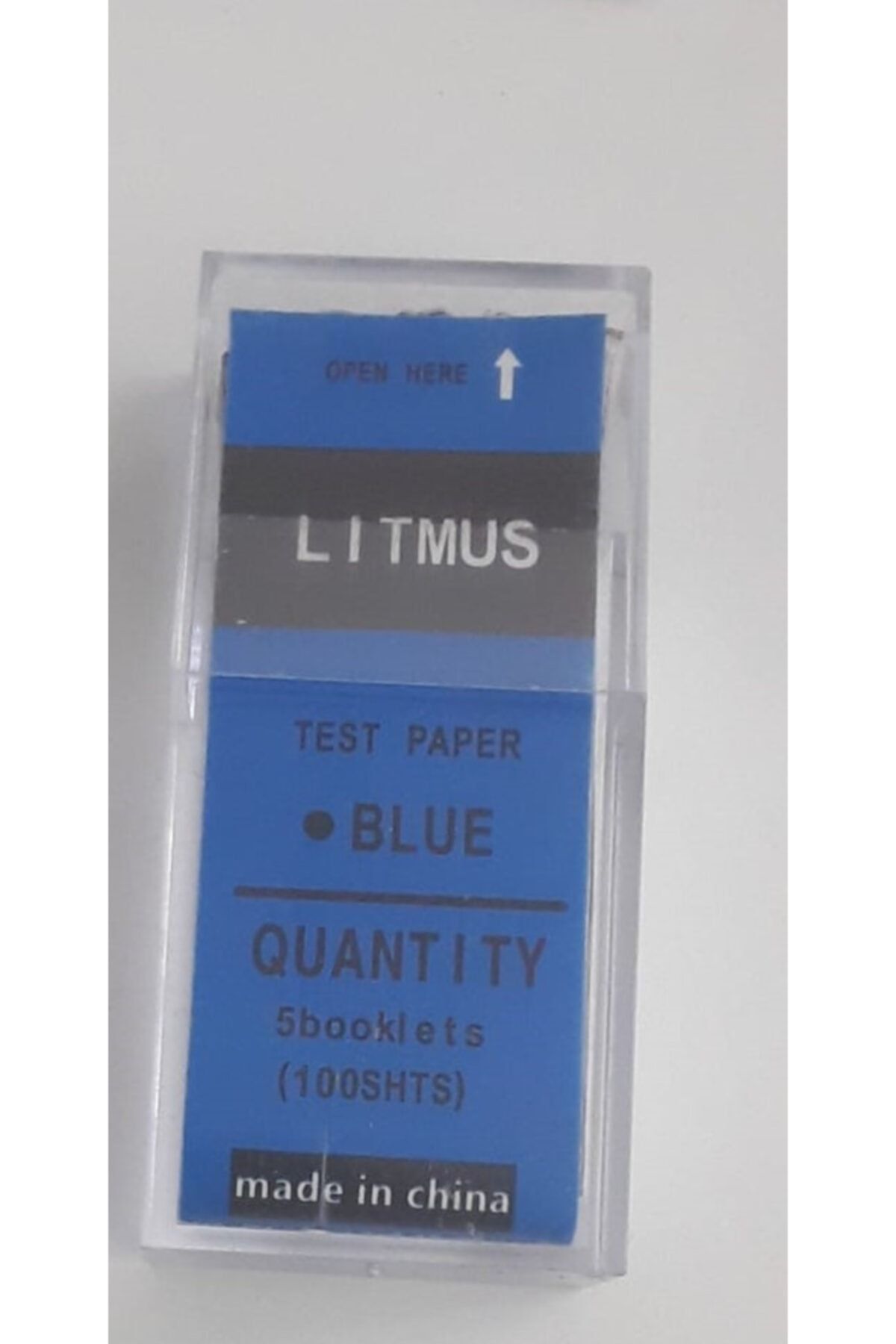 lepus kimya Turnusol Kağıdı Mavi 100 Strip/paket