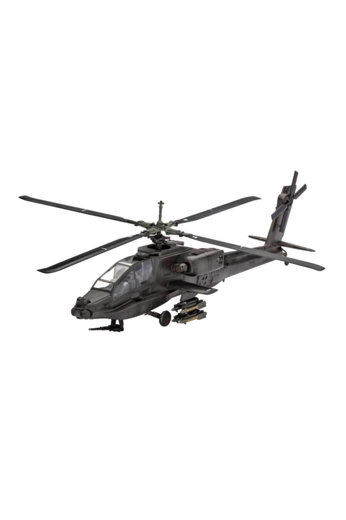 REVELL 1:100 Ah-64a Apache Helikopter Model Seti 64985