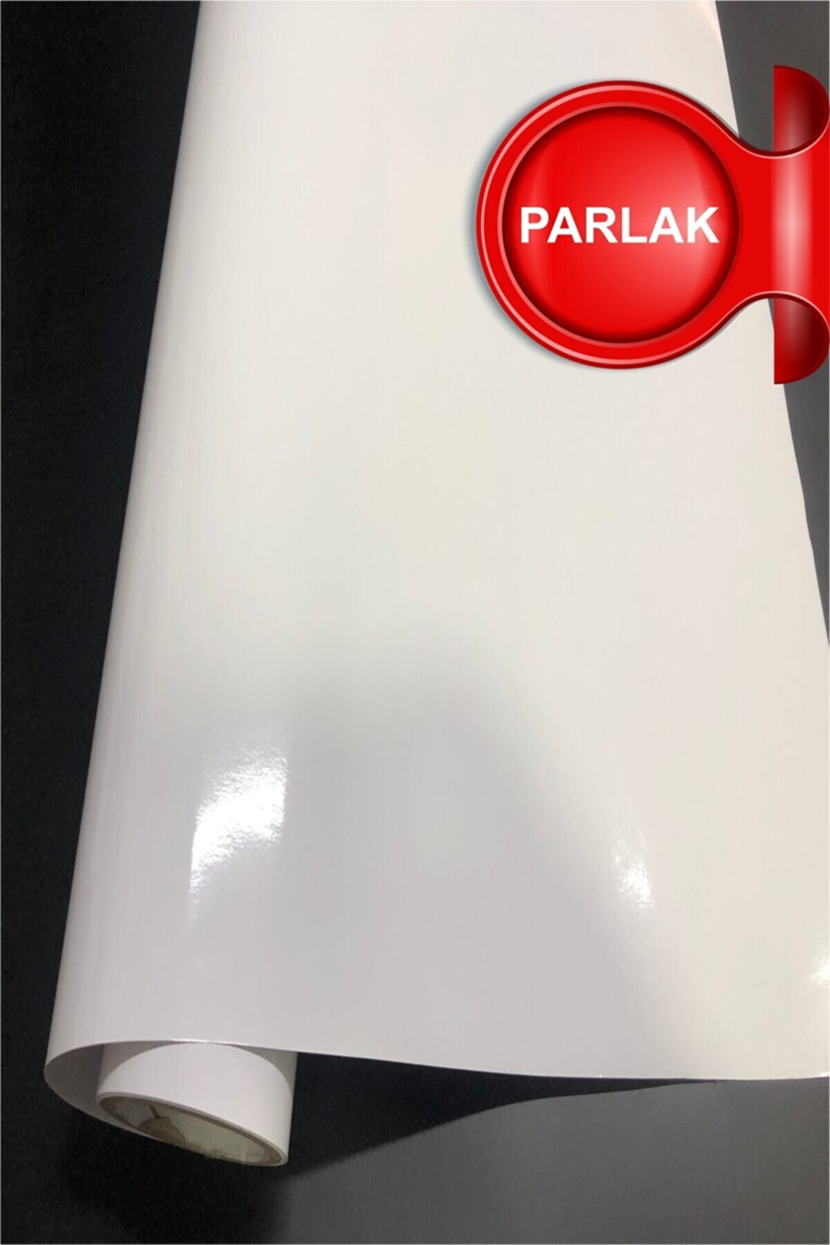 dakik reklam Parlak Beyaz Yapışkanlı Folyo Mutfak Dolap Ve