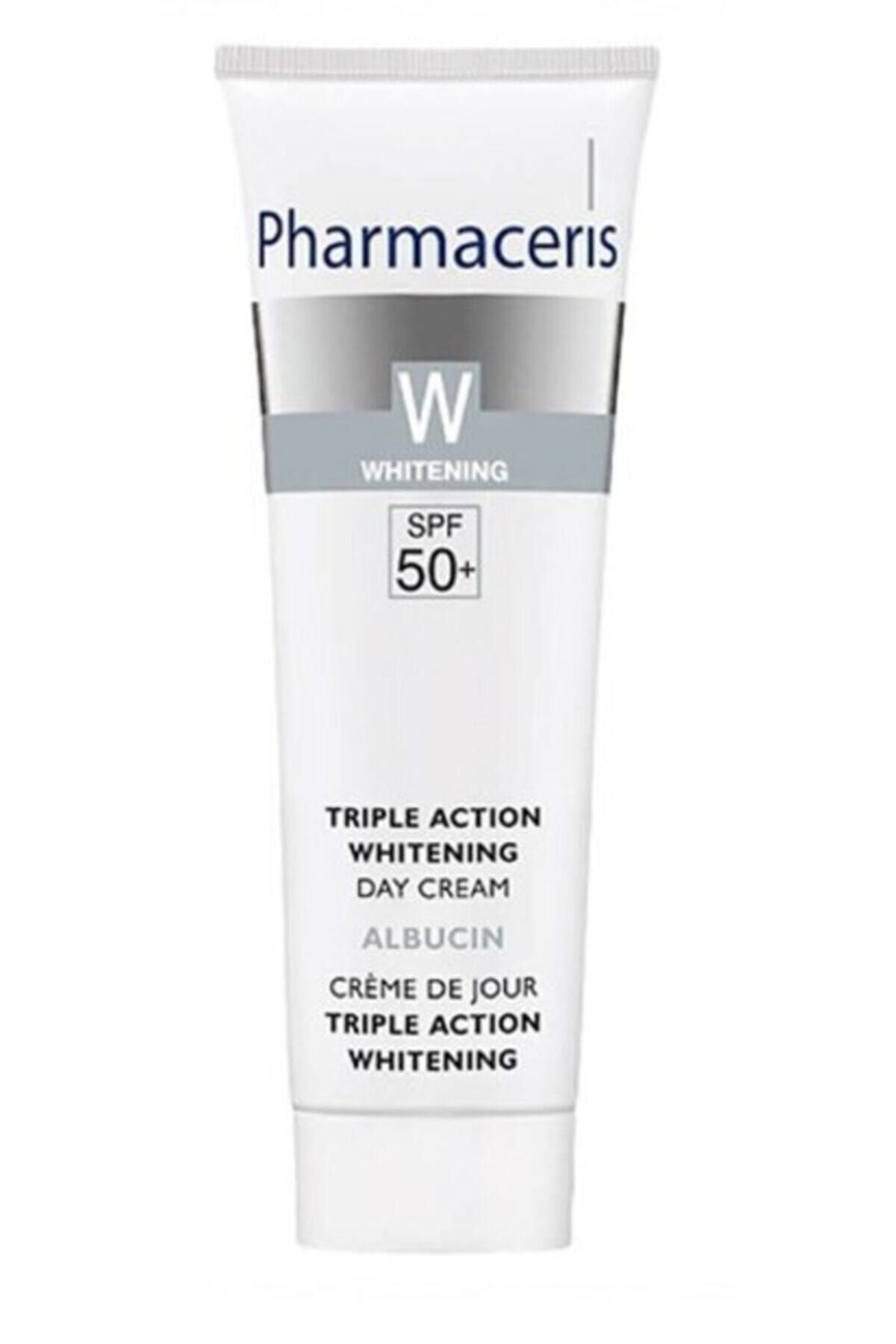 Pharmaceris Albucin Triple Action Skin Lightening Cream Leke Cilt Güneş Koruyucu