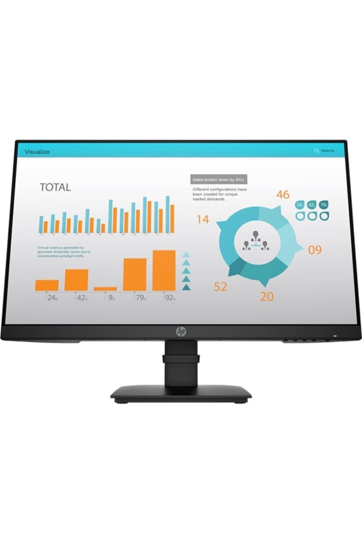 HP P24 G4 1a7e5aa 23.8 1920x1080 60hz 5ms Hdmı Vga Dp Ips Monitör
