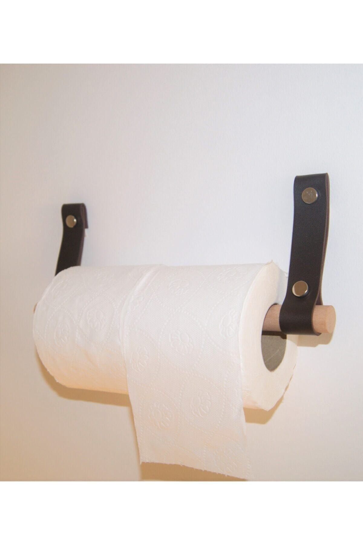 Bundera 2'li Deri Tuvalet Kağıdı Askısı Lw-002 Banyo Kağıtlığı Düzenleyici