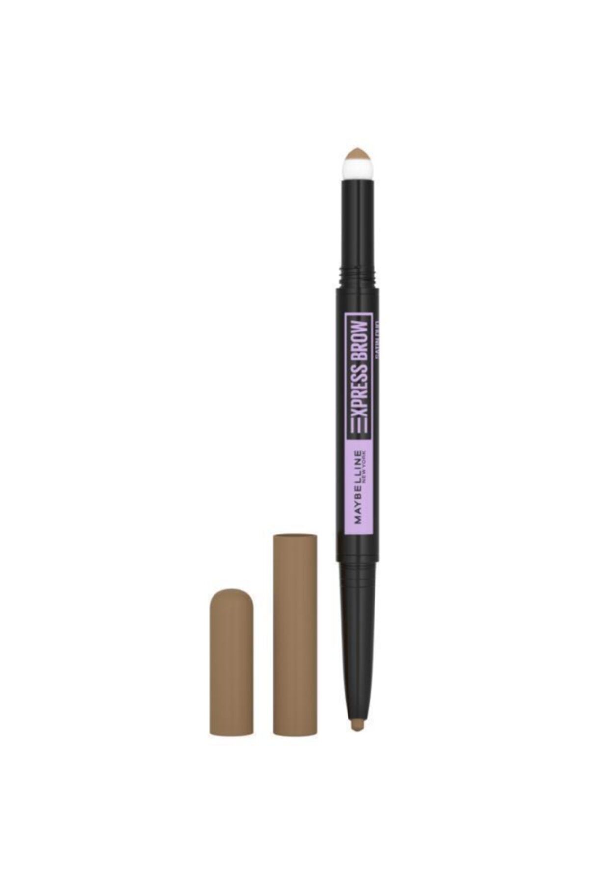 Express Brow Satin Duo Çift Taraflı Kaş Kalemi - 01 Açık Ton_0