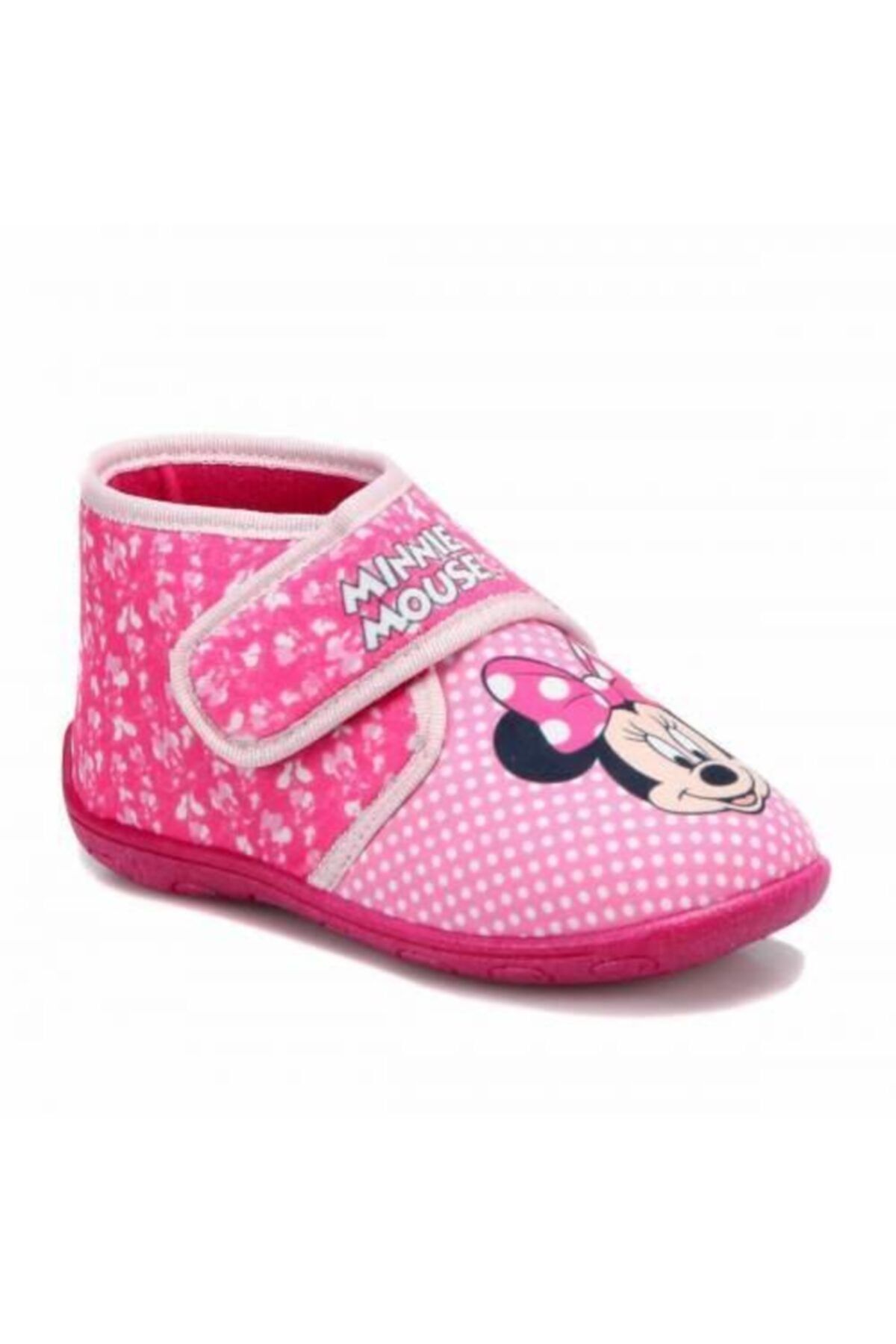 Hakan Çanta Kız Çocuk Pembe Minnie Mouse 90063x Çocuk Panduf Ev Okul Kreş Ayakkabısı