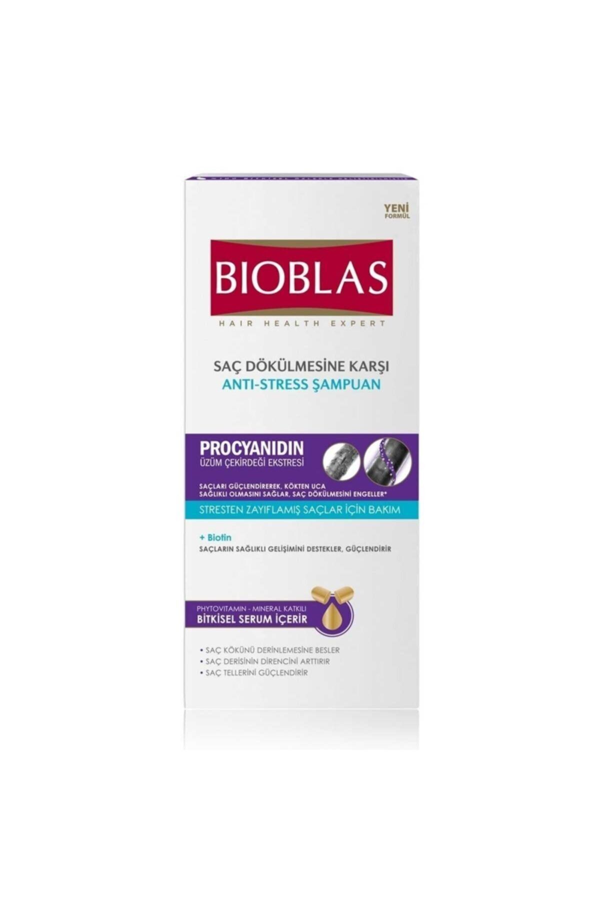Bioblas Anti-stress Şampuan Saç Dökülmesine Karşı 360 Ml