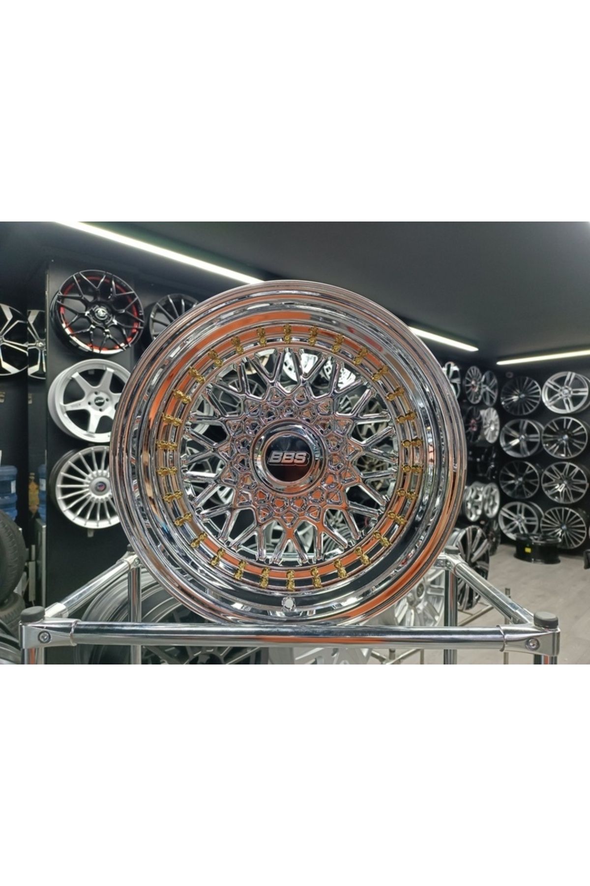 powcan 16 İNC 4X100/108 BBS RS2 KROM JANT TAKIMI (4 ADET)