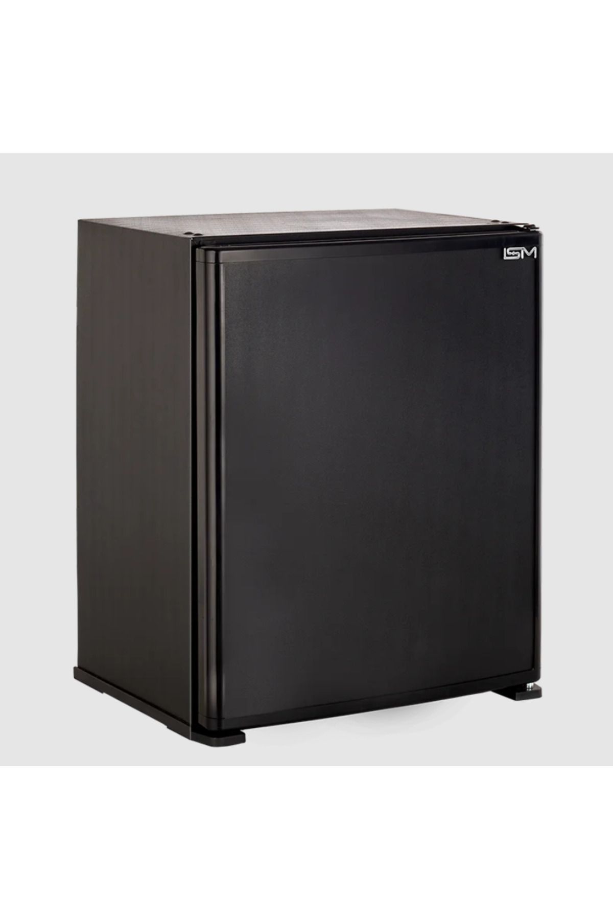 ISM Minibar Mini Buzdolabı Otel Tipi Ev Ofis İçin Uygun İçecek Dolabı Amonyaklı Sessiz 40 Litre Siyah