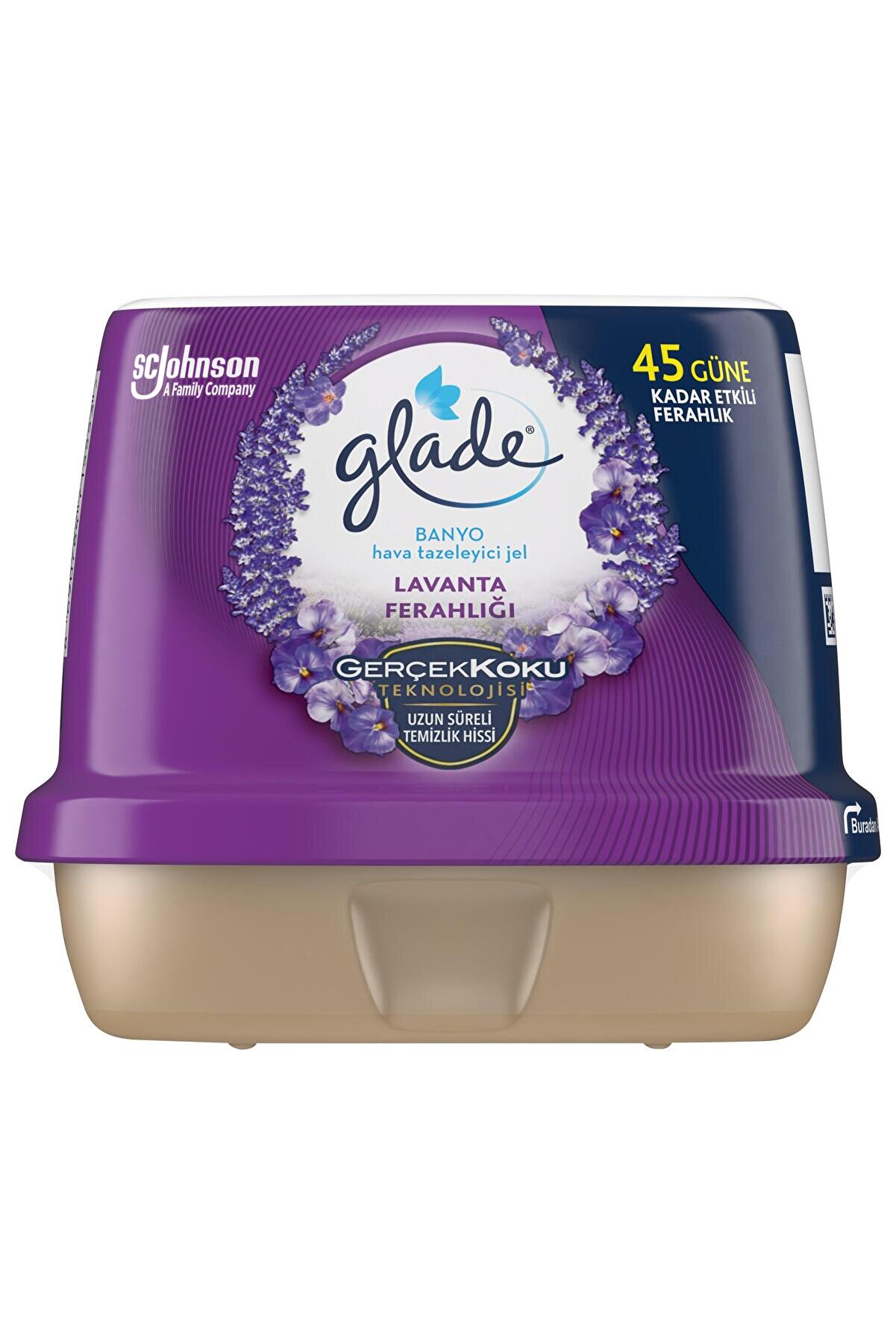Glade Büyük Lavanta Banyo Hava Tazeleyici Jel 180g