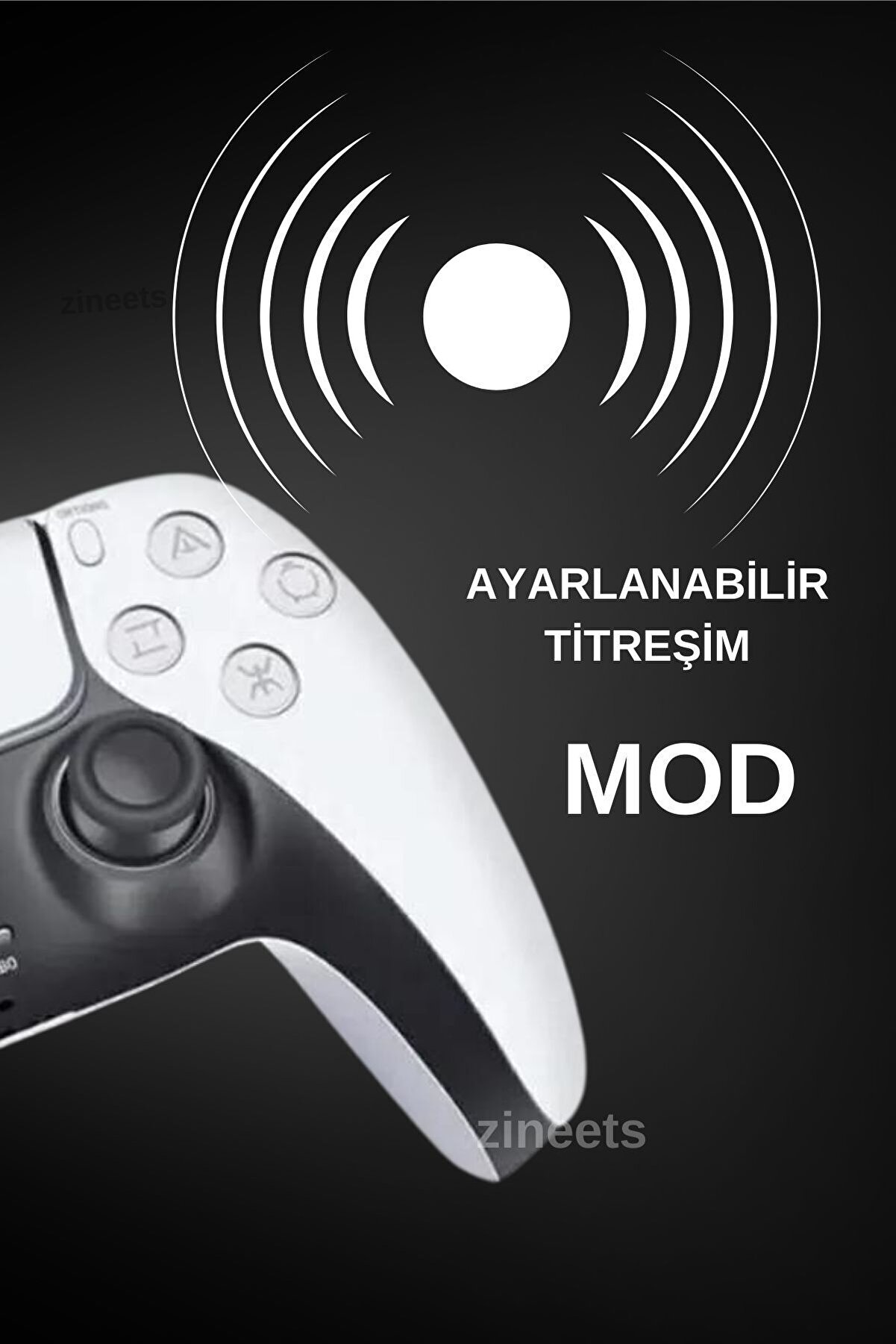 Zineets T28 Bluetooth Oyun Kolu Ps4 Ps5 Ve Pc Uyumlu Wireless Kablosuz Oyun Kolu Joystick