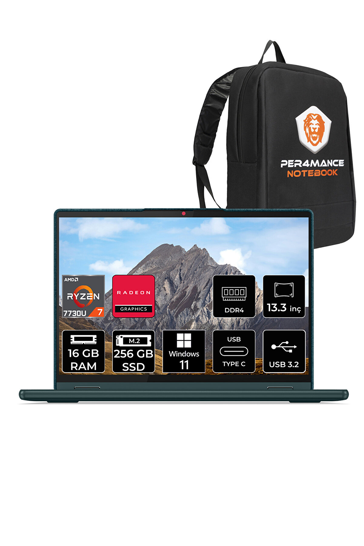 Yoga 6 R7-7730U 16GB 256GB SSD 13.3